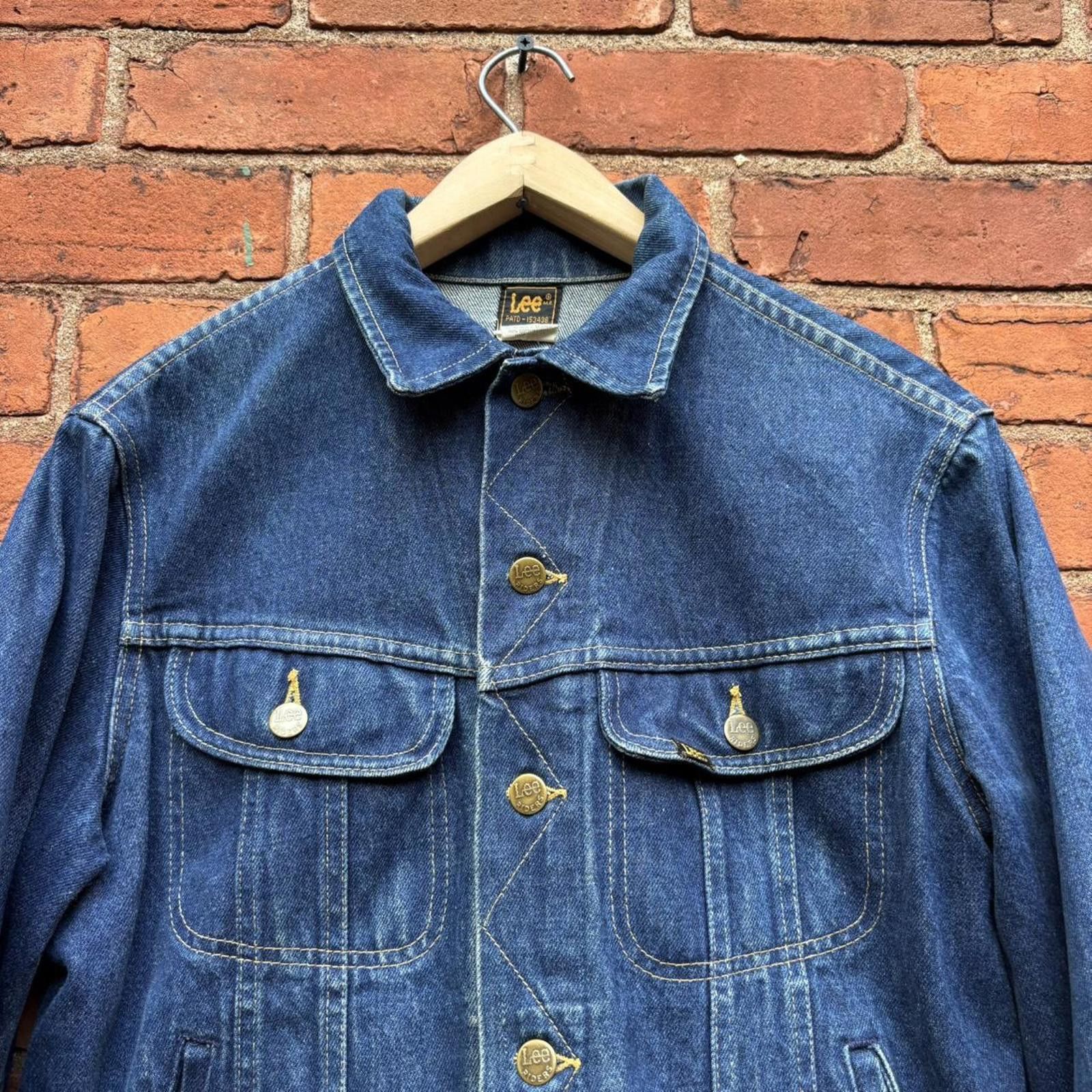 Lee vintage lee rider denim jacket 70s/80s USA 40 long S/M Size US S / EU 44-46 / 1 - 2 Thumbnail