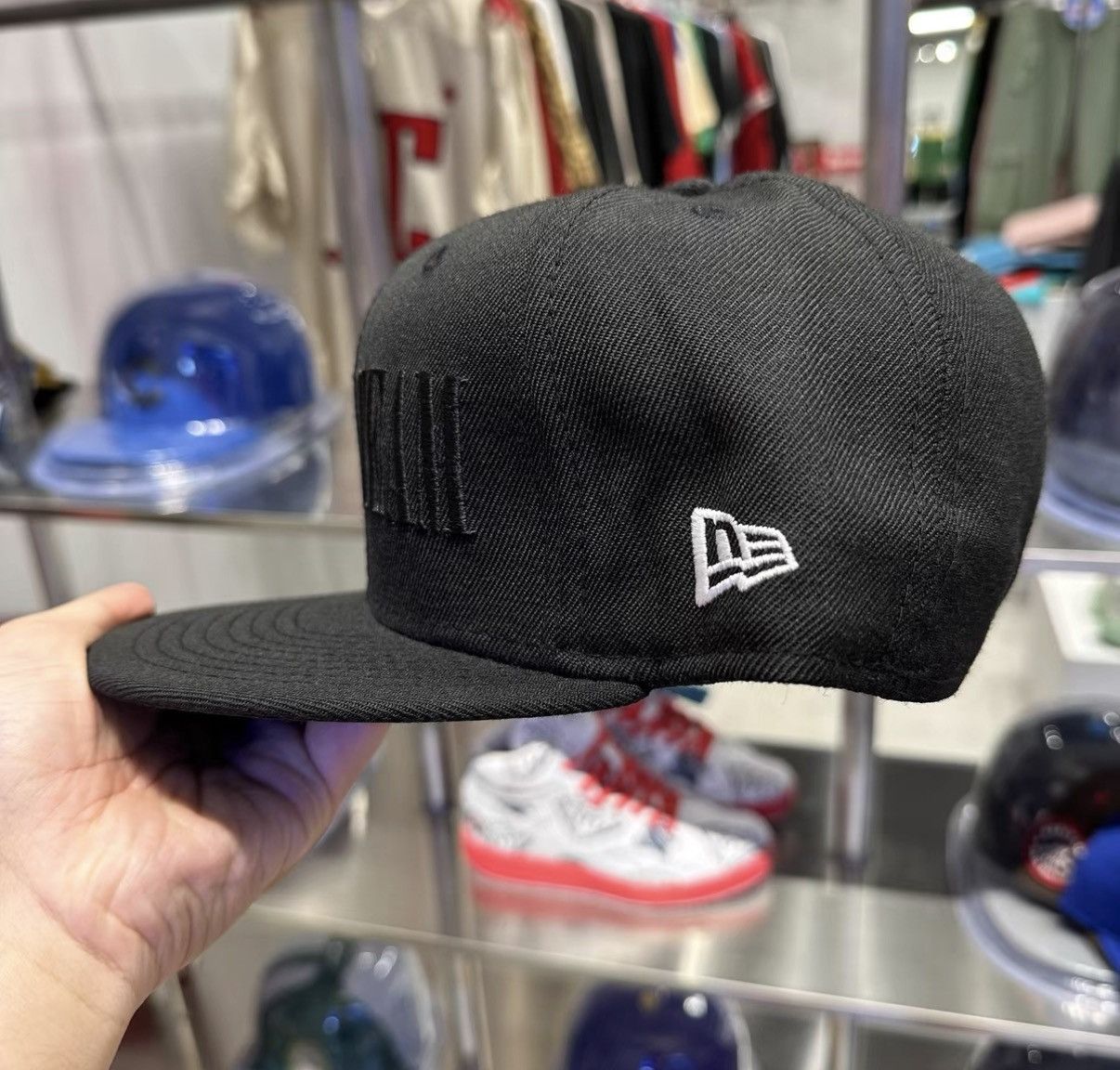 New Era New Era × Nagoya Queens Flat Brim Baseball Cap J32 Size ONE SIZE - 3 Thumbnail