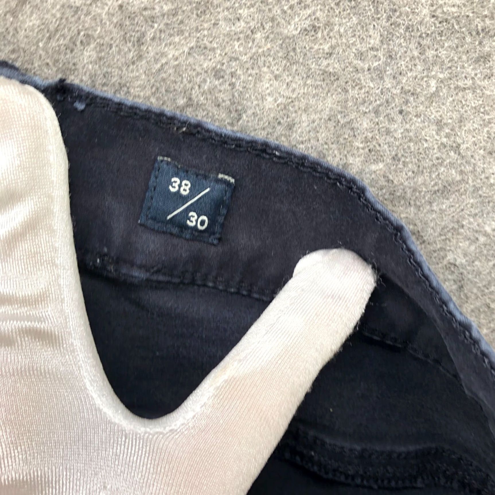 Lucky Brand Lucky Brand Slim Shorts Men 38 Navy Chino 5-Pocket Belt Loop Cotton Blend 7in Inseam Mens Size US 38 / EU 54 - 5 Thumbnail