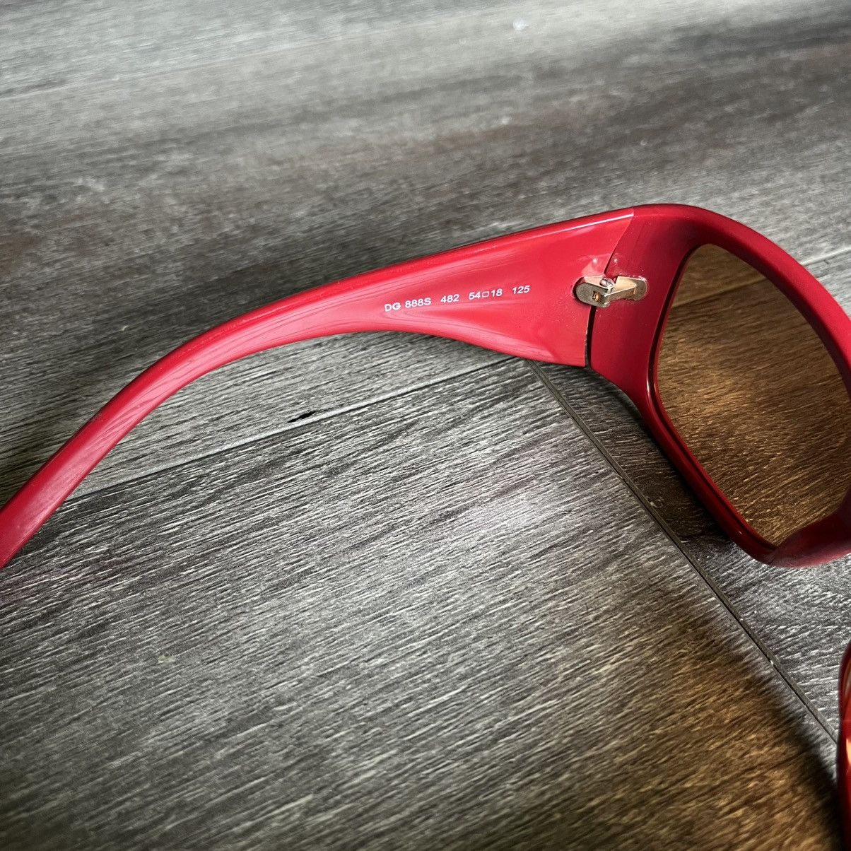 Dolce & Gabanna DG888S 54□18 Red Sunglasses Ladies Vintage