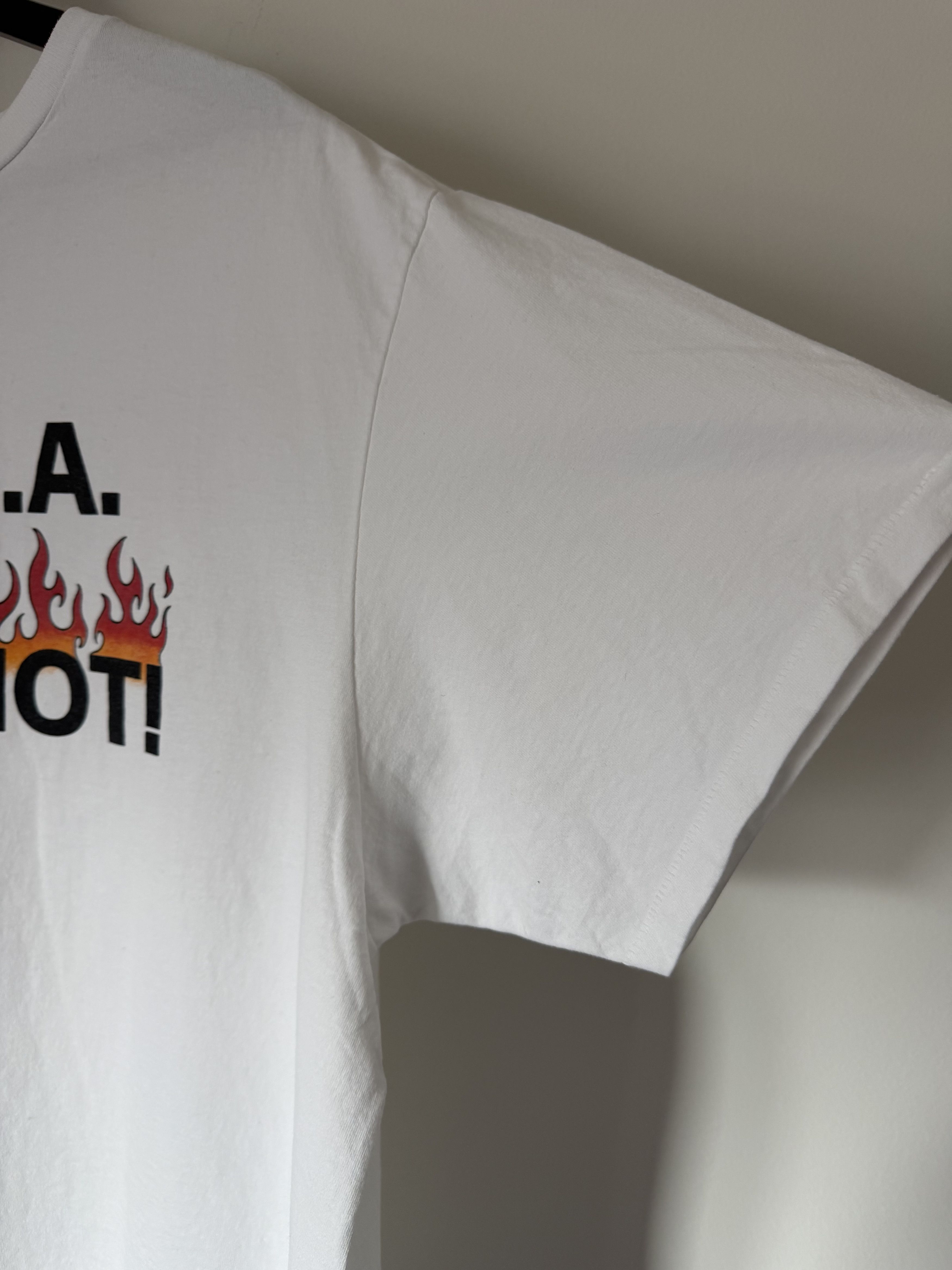 Gallery Dept. Gallery Dept. LA Riot Tee in White Size US XL / EU 56 / 4 - 3 Thumbnail