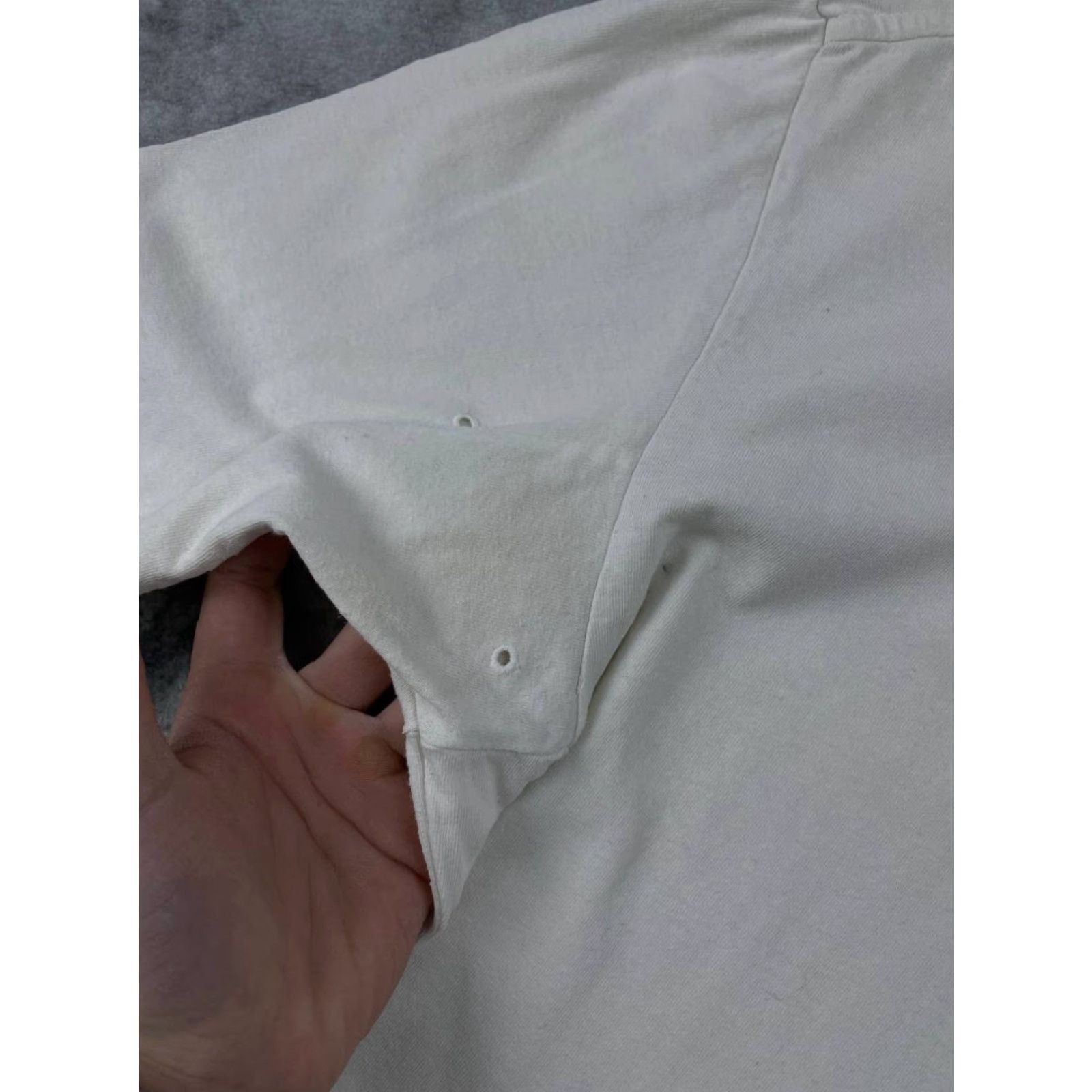 Stone Island Stone Island T-Shirt Long Sleeve Men L Beige Cotton Logo Crew Neck Size US L / EU 52-54 / 3 - 5 Thumbnail