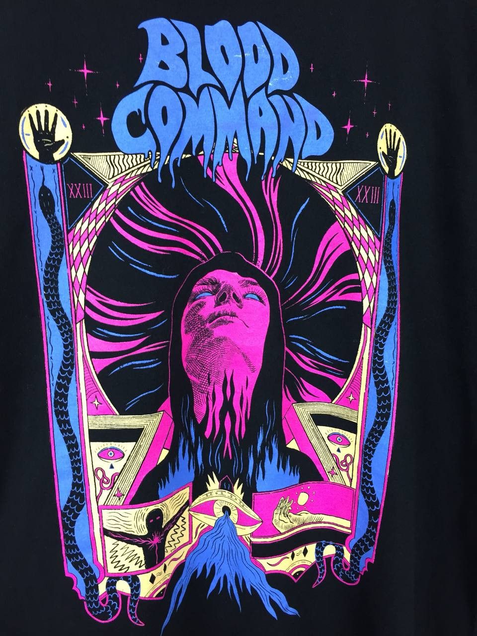 Band Tees × Vintage Blood Command Punk Rock Band Praise Armageddonism Tee Size US L / EU 52-54 / 3 - 3 Thumbnail