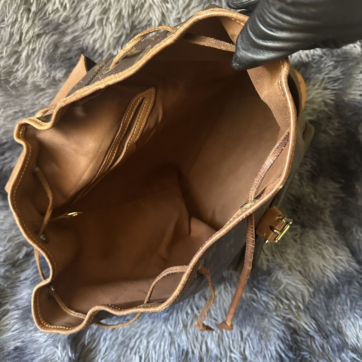 Louis Vuitton Louis Vuitton Montsouris GM Backpack Monogram Canvas Size ONE SIZE - 5 Thumbnail