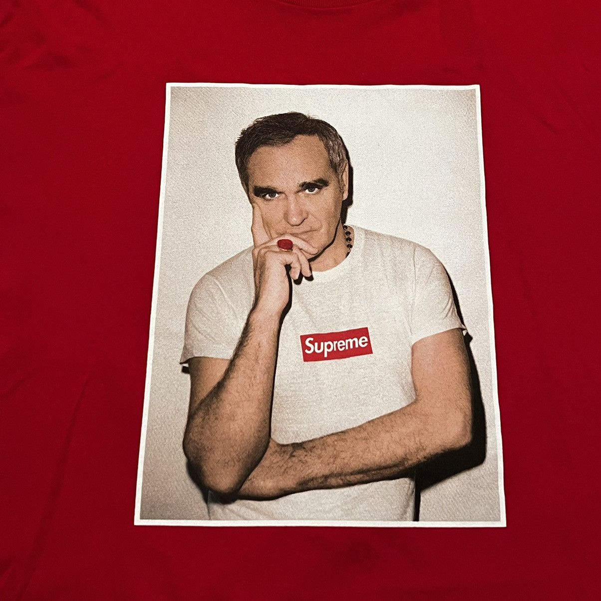 Supreme Supreme Morrissey Tee Photo Tee Size US XL / EU 56 / 4 - 16 Thumbnail