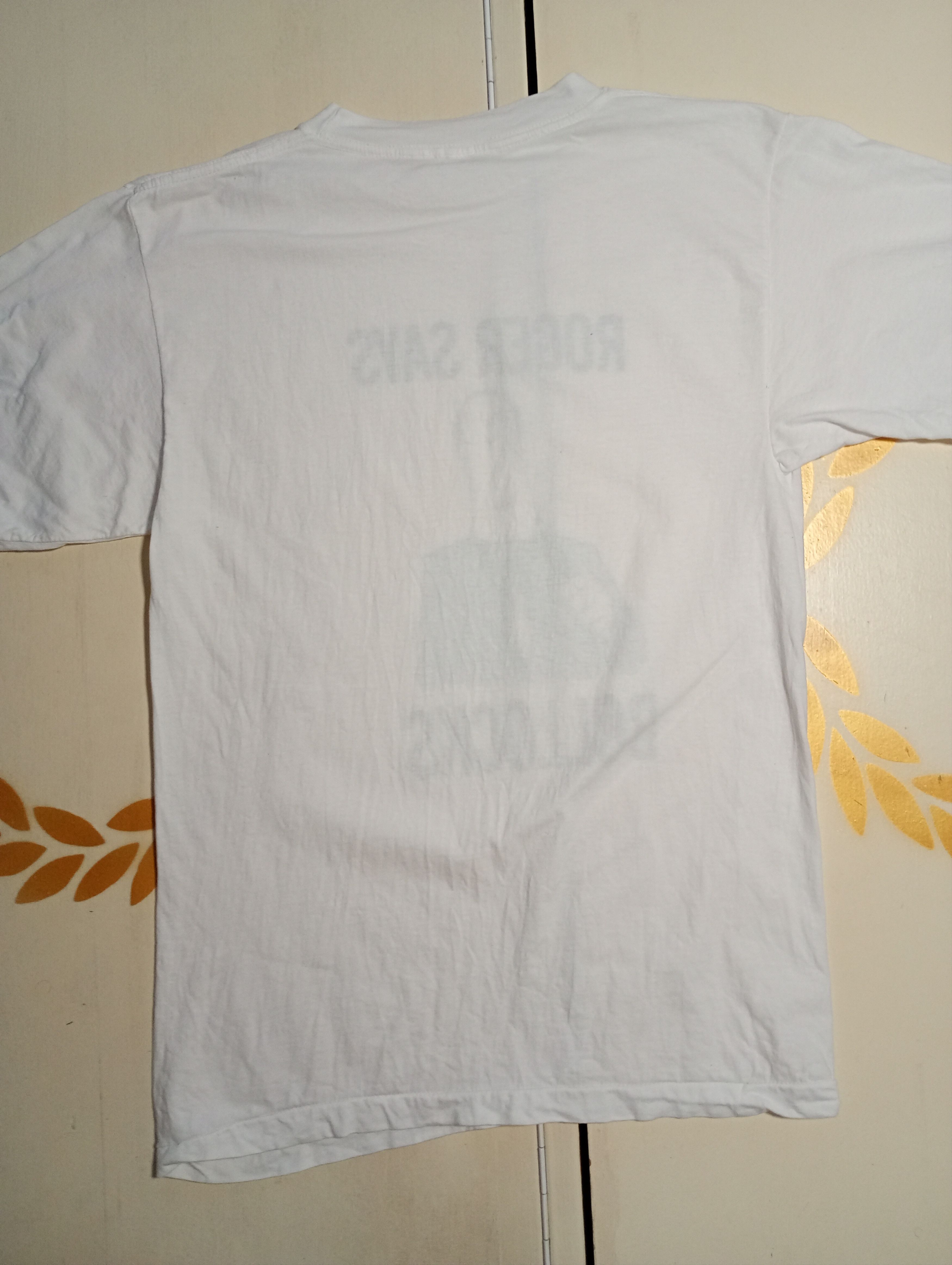 Vintage Roger Says Bolloks T-Shirt Vintage 80's Size US M / EU 48-50 / 2 - 10 Thumbnail