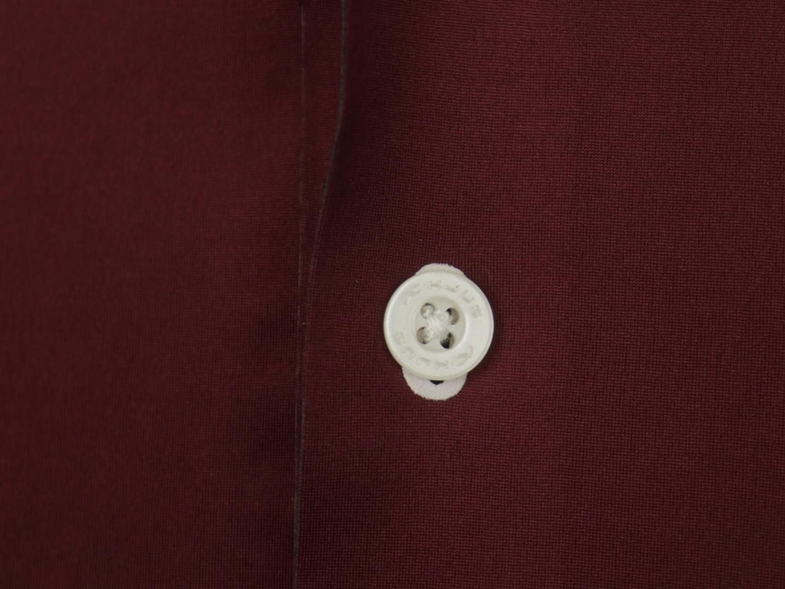 KJUS KJUS Burgundy Collared Popover Polo Shirt Size 52 Size US M / EU 48-50 / 2 - 2 Thumbnail