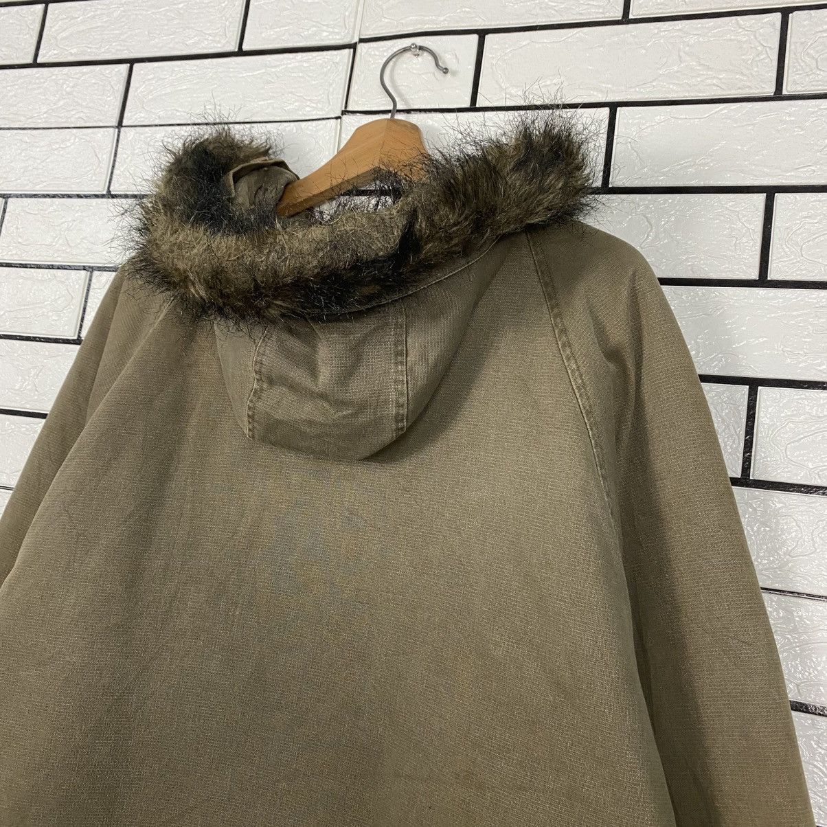 Japanese Brand Vintage Parka Jacket Local Motion Mink Fur Hoodie Blanket Size US M / EU 48-50 / 2 - 11 Thumbnail