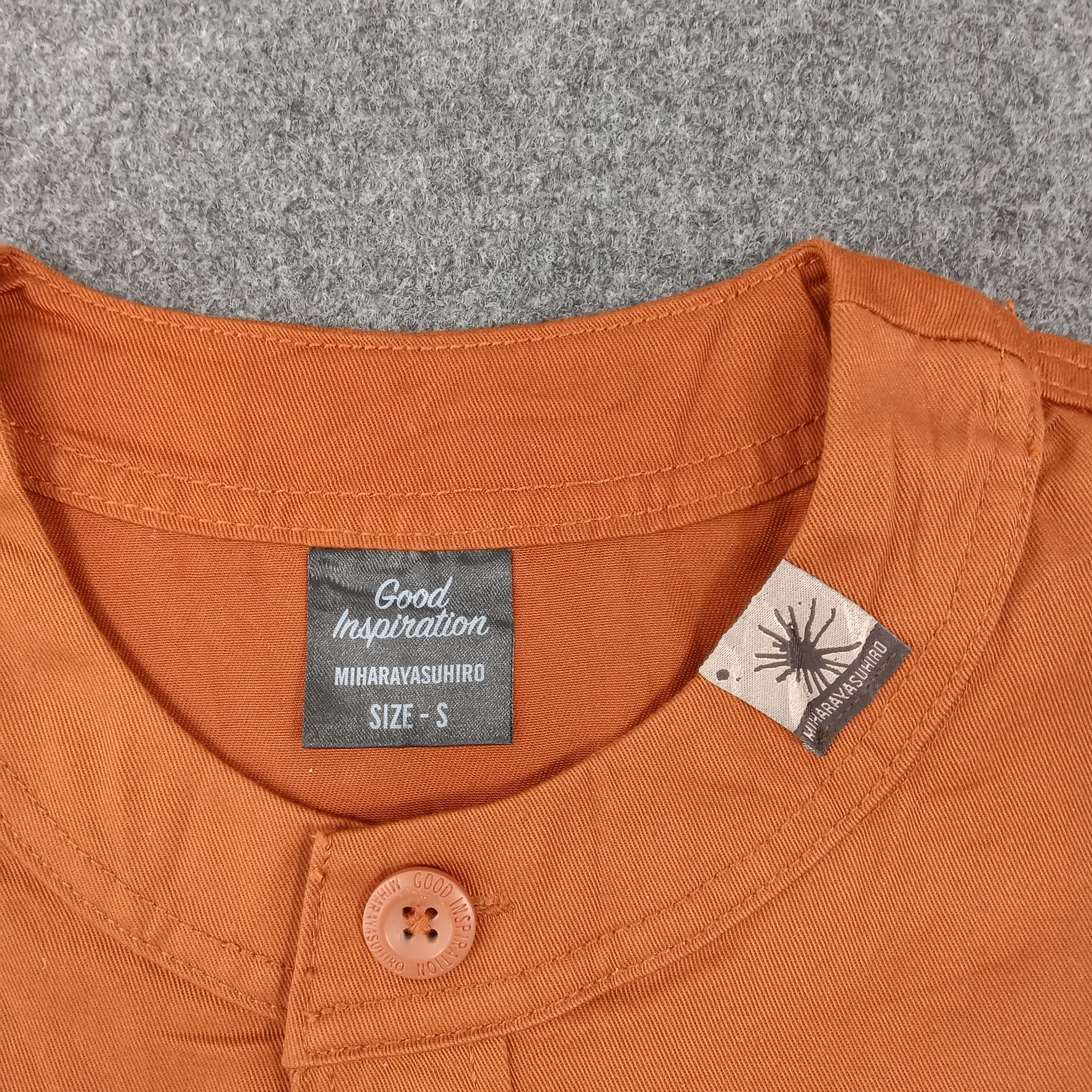 Japanese Brand × Maison MIHARA YASUHIRO × Vintage Good Inspiration Miharayasuhibo Work Shirt Button Up Size US L / EU 52-54 / 3 - 4 Thumbnail