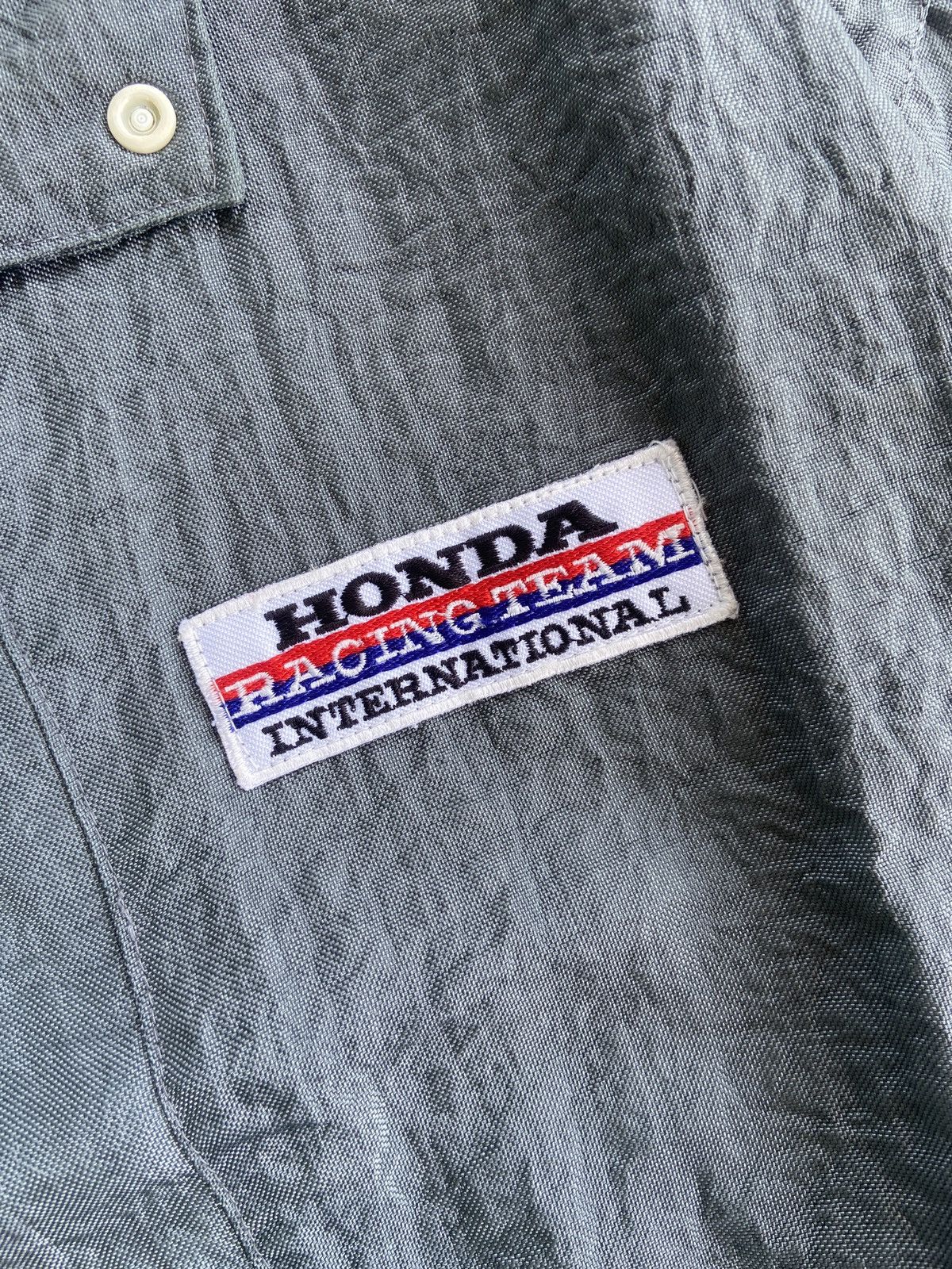 Honda Vintage 80s Honda Recing team international nylon jacket Size US L / EU 52-54 / 3 - 6 Thumbnail