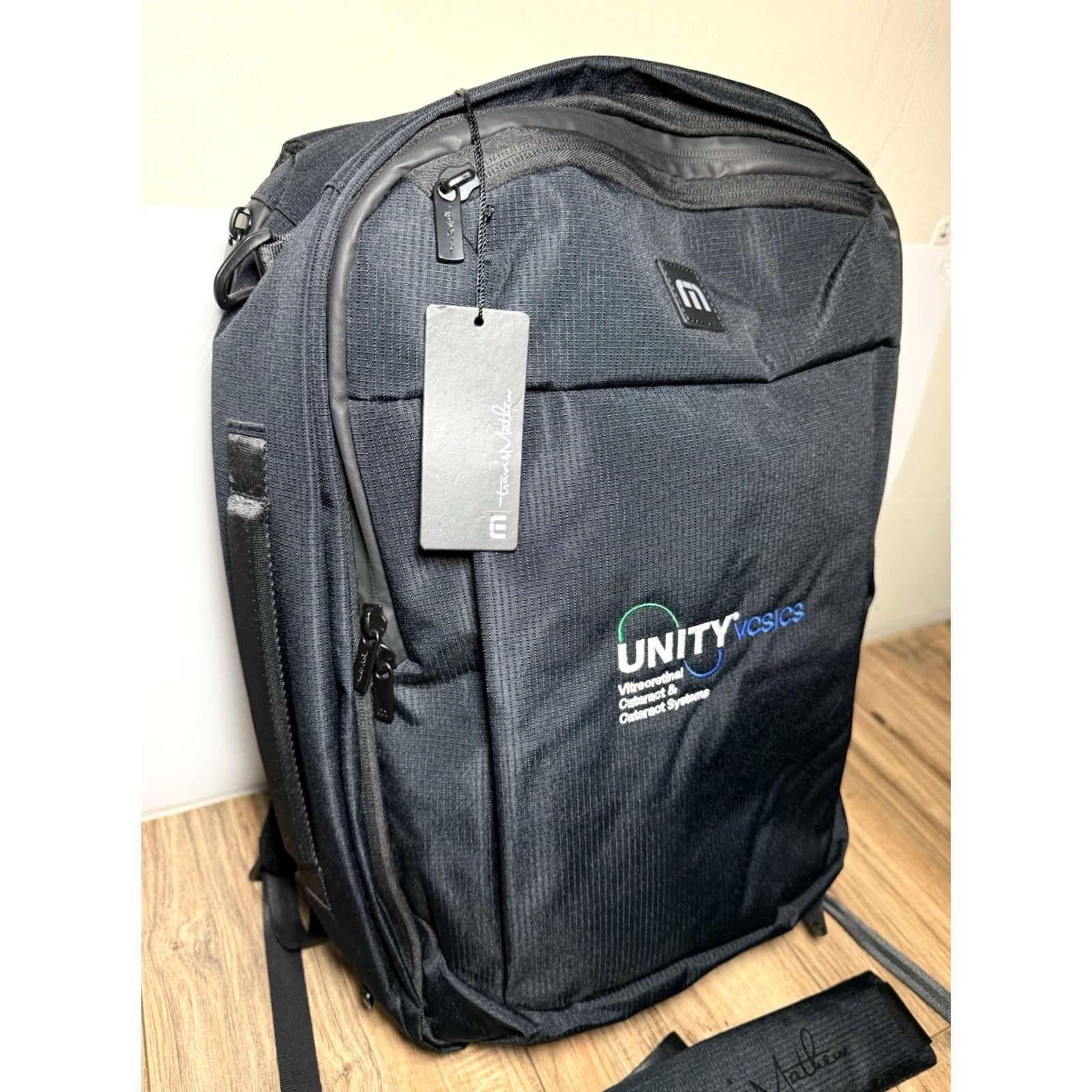 TravisMathew Travis Mathew Backpack Laptop Golf Travel Bag Convertible Messenger Black Size ONE SIZE - 5 Thumbnail
