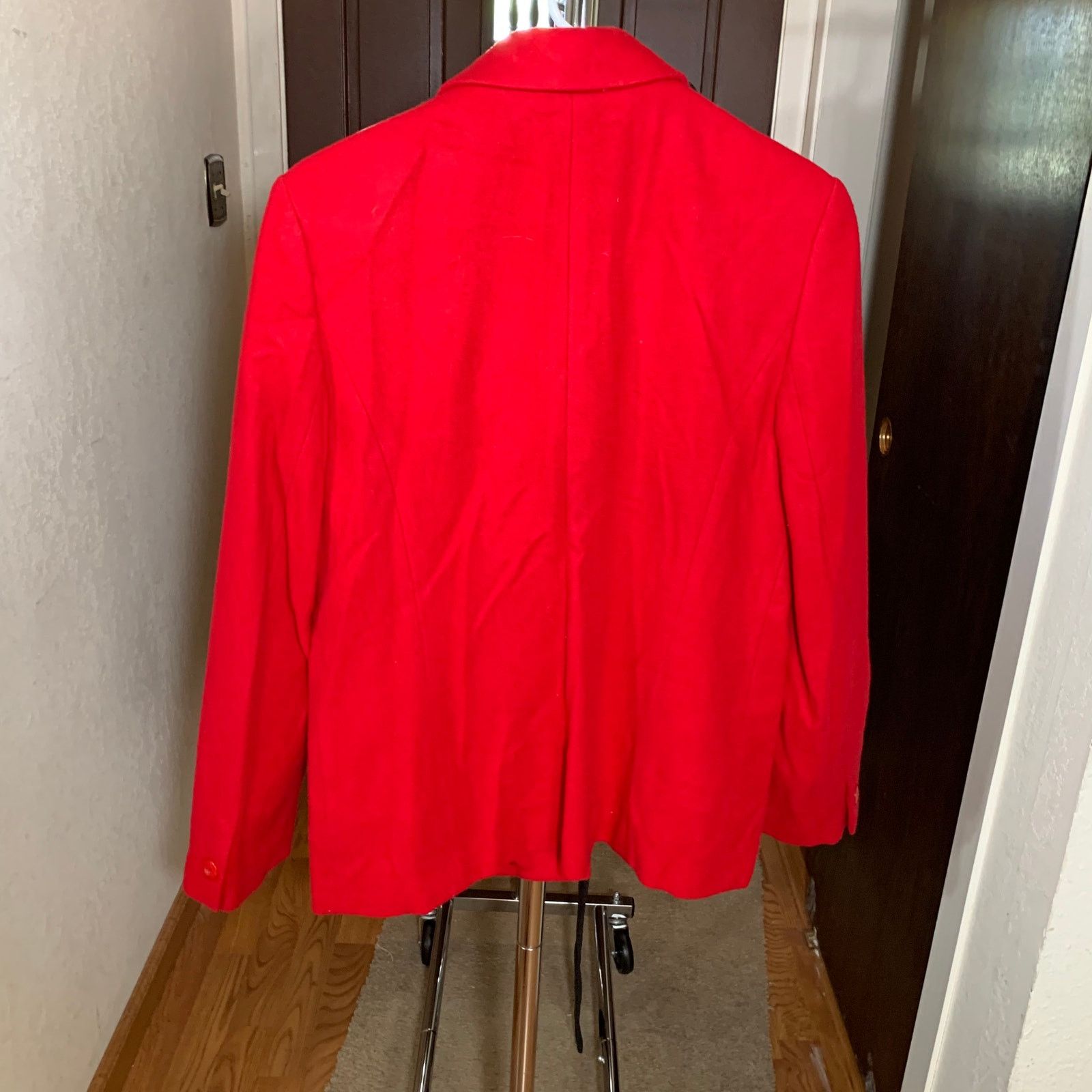 Other Library Women's Red Jacket (Wool/Cashmere) Size 6 Size US S / EU 44-46 / 1 - 2 Thumbnail
