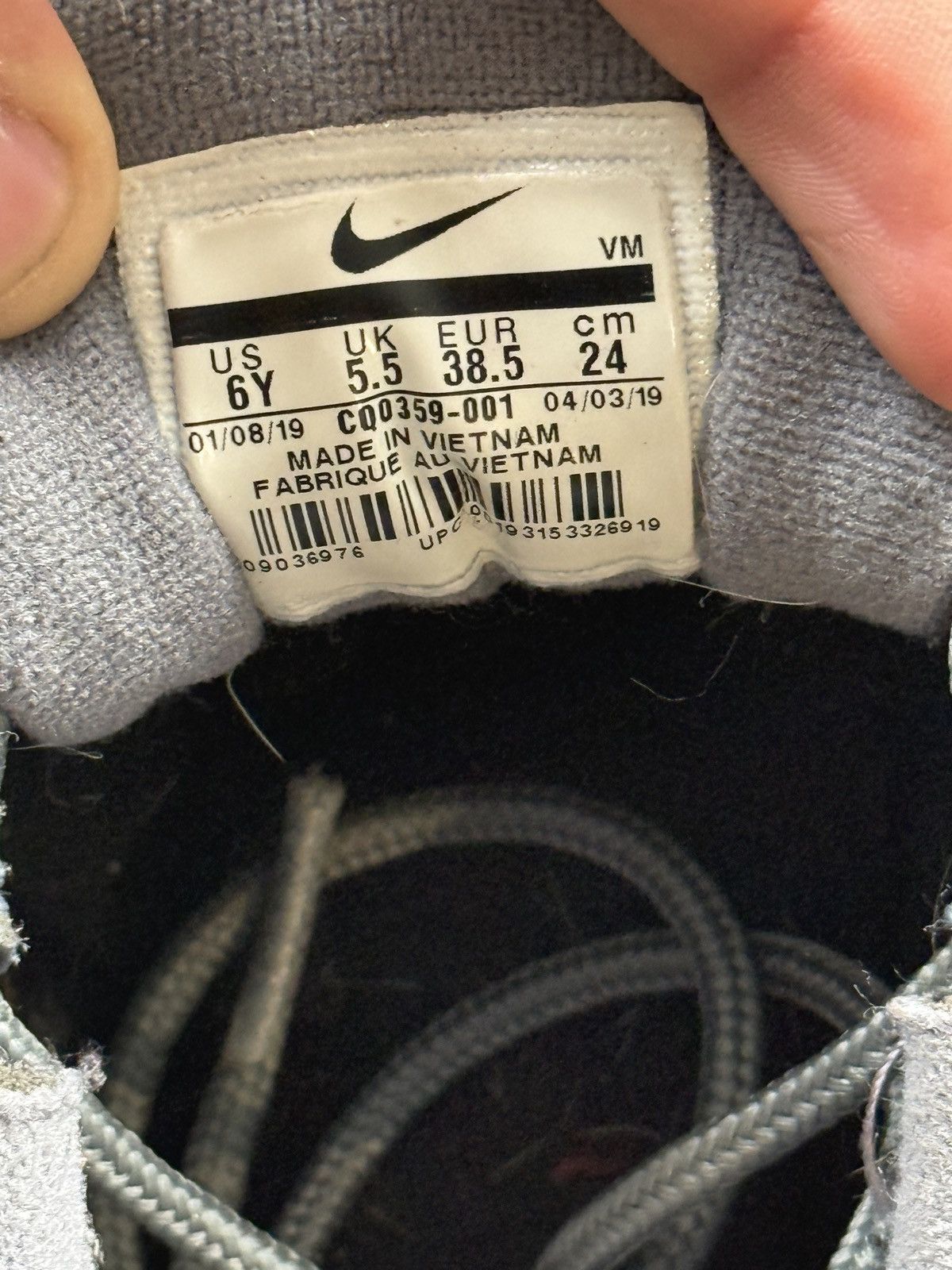Nike Nike air blue 75s Size US 5.5 / EU 38 - 5 Thumbnail