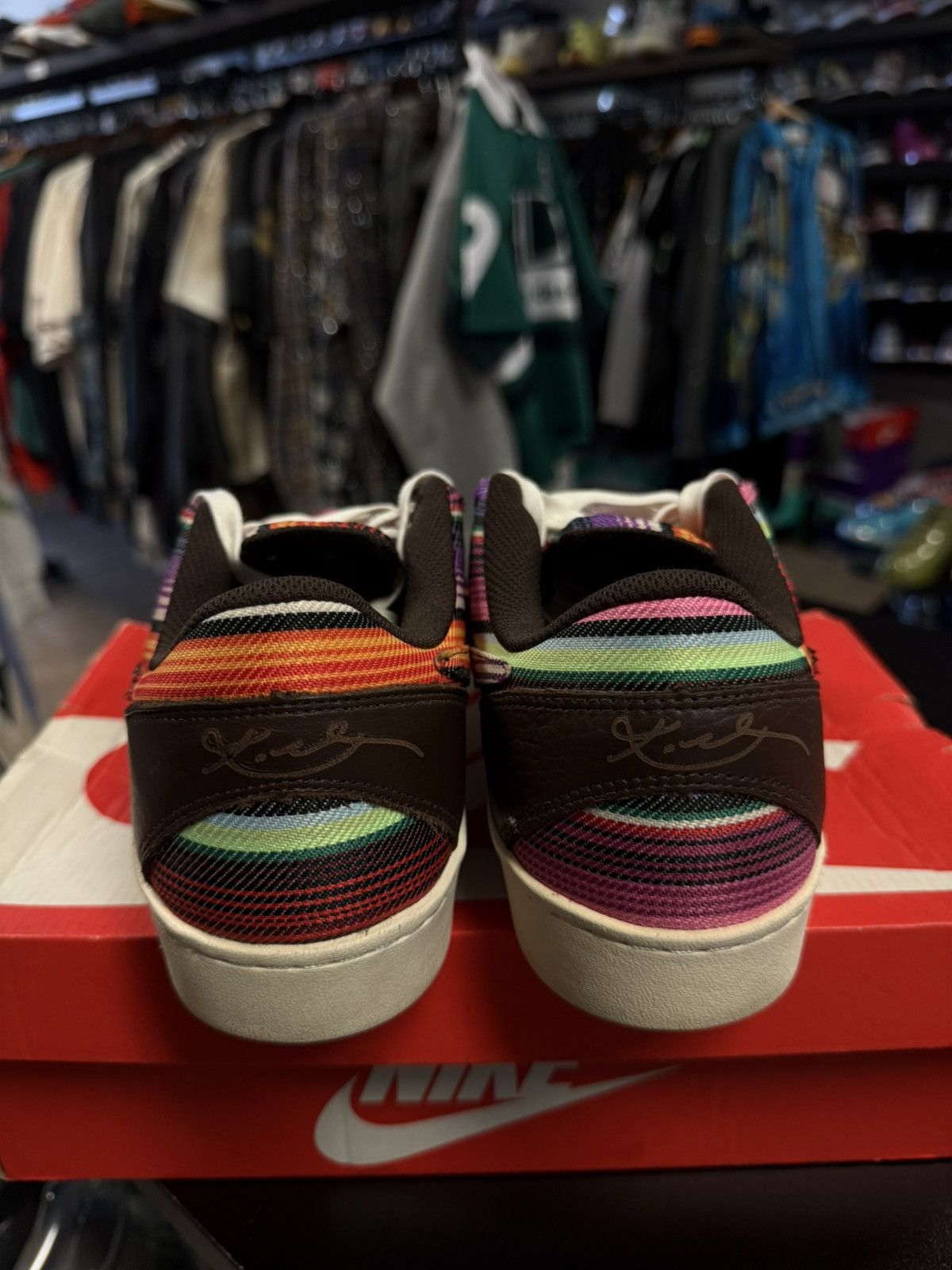 Nike Kobe 8 NSW Mexican Blanket Multicolor Size 10.5 (2013) Size US 10.5 / EU 43-44 - 11 Thumbnail