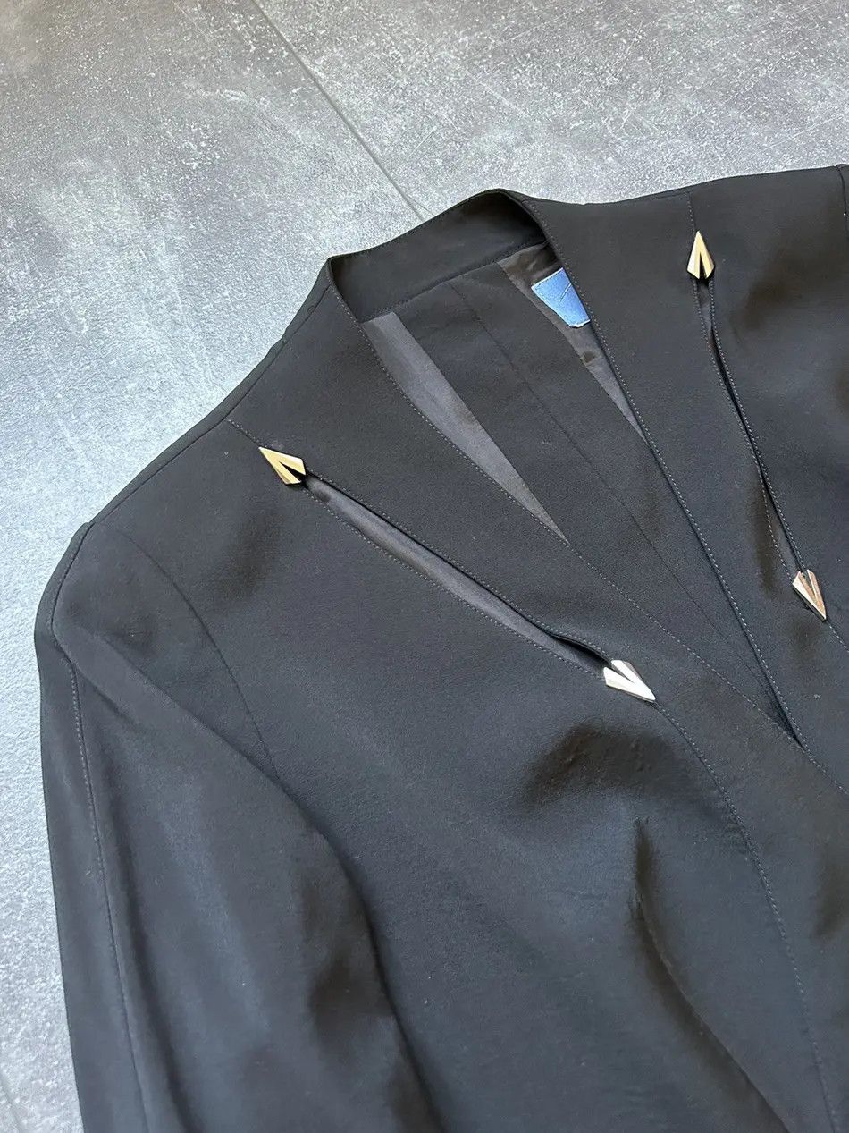 Mugler × Thierry Mugler × Vintage Vintage 90’s elegant Thierry Mugler blazer Size M / US 6-8 / IT 42-44 - 10 Thumbnail