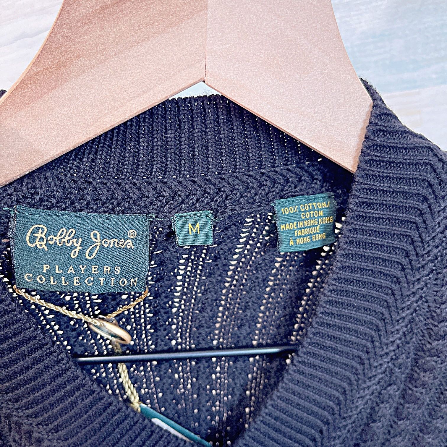 Bobby Jones Bobby Jones Vintage Cable Knit Sweater Vest Mens Medium Size US M / EU 48-50 / 2 - 5 Thumbnail