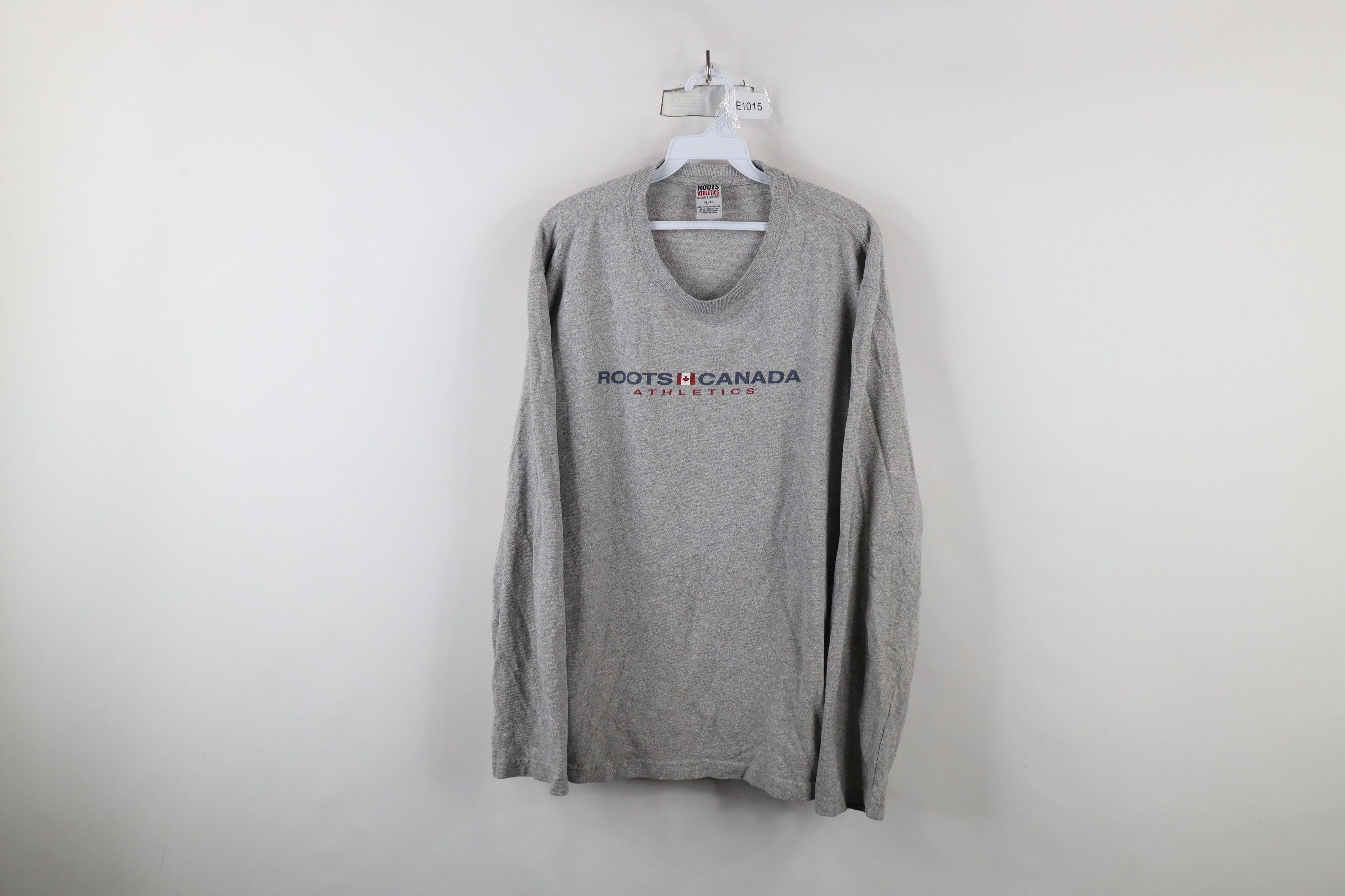 Roots × Vintage Vintage 90s Roots Canada Jersey Knit Long Sleeve T-Shirt Size US XL / EU 56 / 4 - 1 Thumbnail