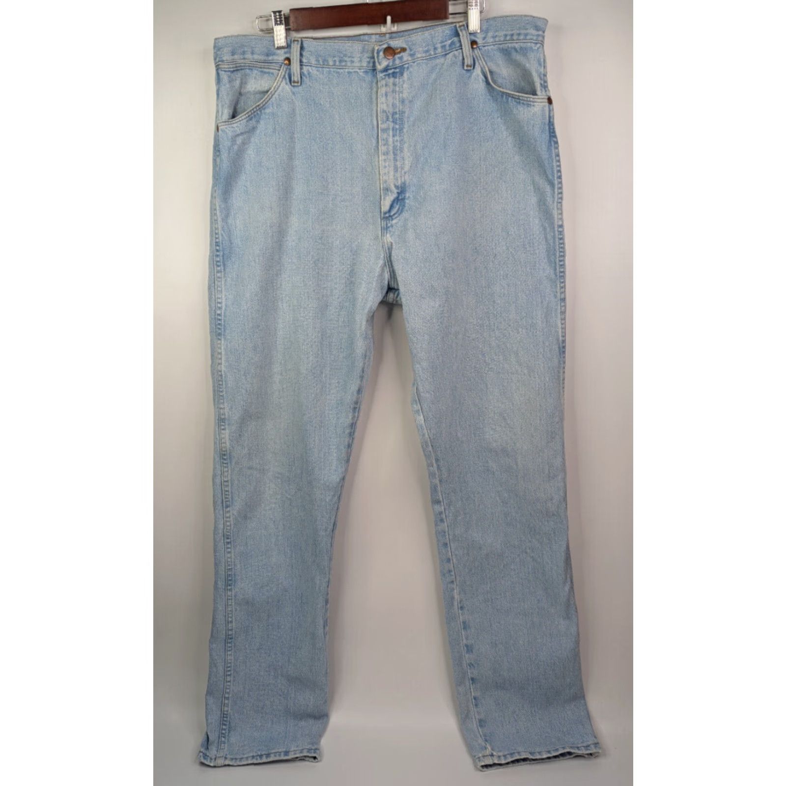 Wrangler VINTAGE Wrangler Jeans Men’s Size 40x36 Straight Cowboy Western Rodeo Workwear 13MWZGH Size US 40 / EU 56 - 4 Thumbnail