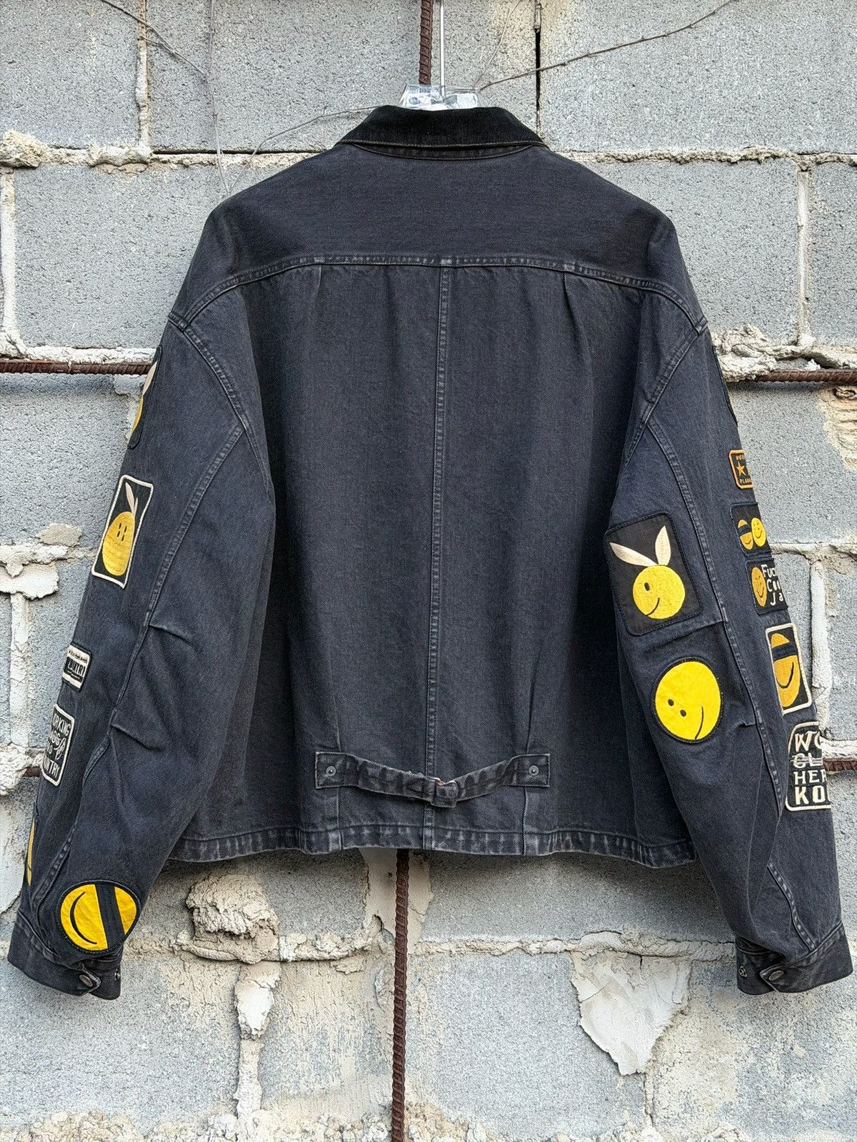 Kapital Kapital 14 oz. Denim Drizzler Anarchy Jacket Size US XL / EU 56 / 4 - 5 Thumbnail
