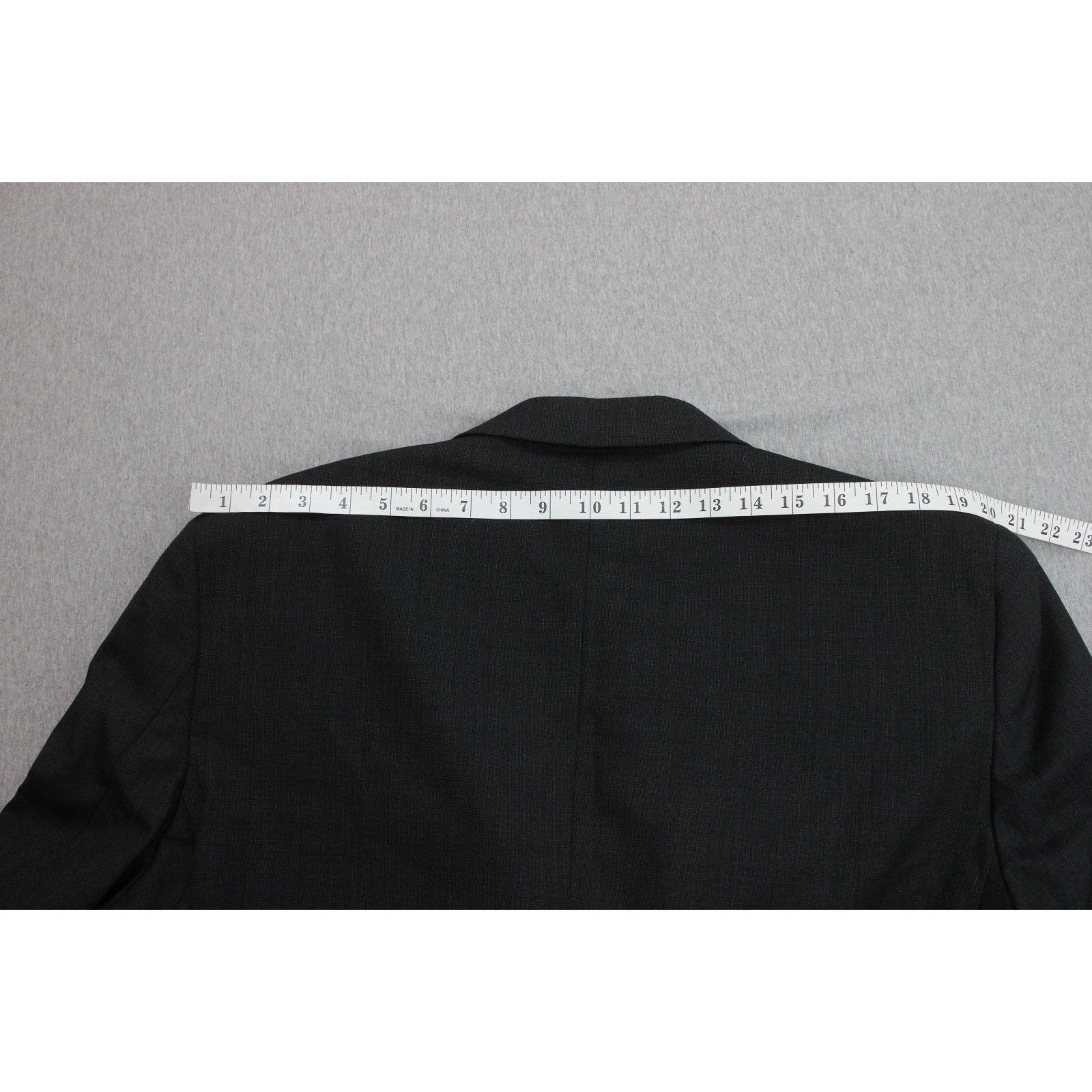 Jos. A. Bank Jos A Bank Blazer Mens 46R Gray Wool 2 Button Notch Lapel Size 46R - 10 Thumbnail