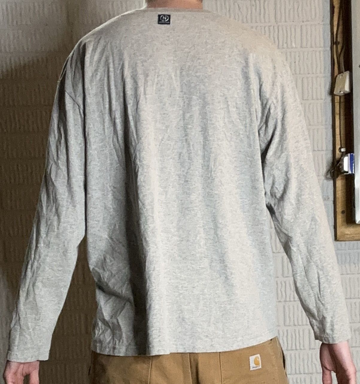 Nautica Vintage 90s Made In USA Nautica Long Sleeve Shirt Size US XL / EU 56 / 4 - 2 Thumbnail
