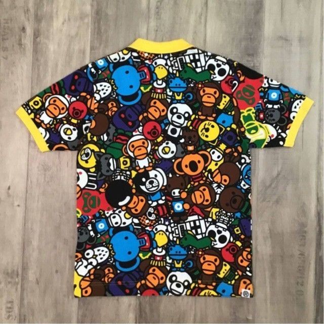 Bape BAPE Milo Animal Safari Polo Shirt a bathing ape NIGO Size US S / EU 44-46 / 1 - 2 Thumbnail
