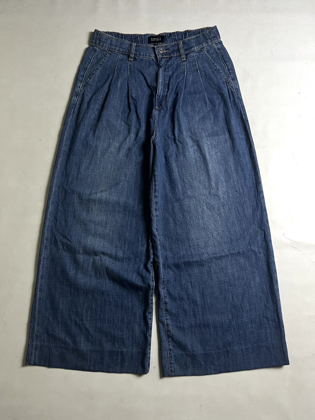Needles 00s Barneys Newyork Baggy Big OL denim / Needles yohji style Size US 30 / EU 46 - 1 Thumbnail