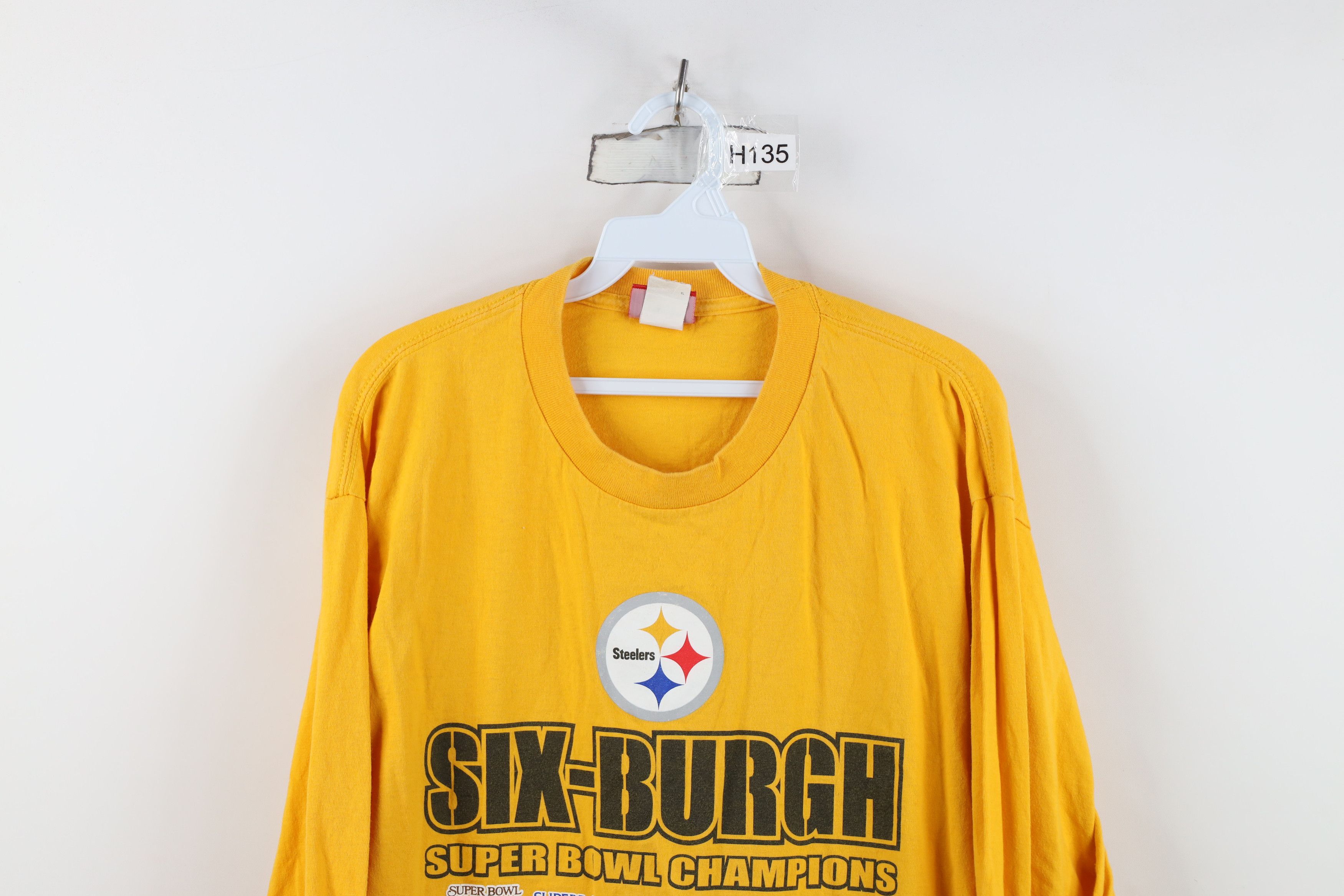 Vintage Vintage Y2K Super Bowl Champs Pittsburgh Steelers T-Shirt Size US L / EU 52-54 / 3 - 2 Thumbnail