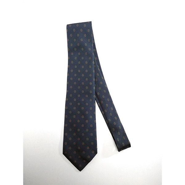 Other Vintage 1980s Duque Tie Necktie The Foulard Spain 100% Silk Size ONE SIZE - 2 Thumbnail