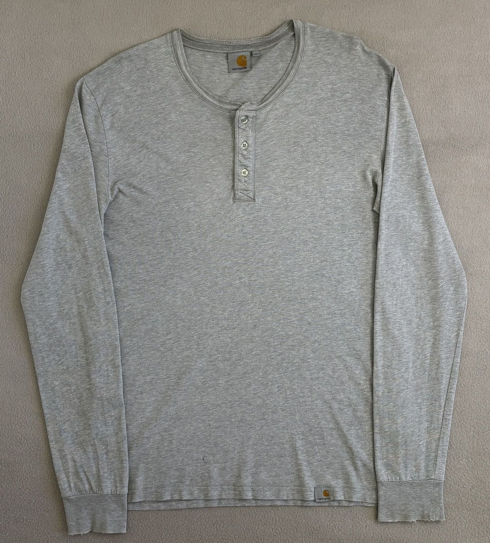 Carhartt Longsleeve gray Carhartt large Size US L / EU 52-54 / 3 - 5 Thumbnail