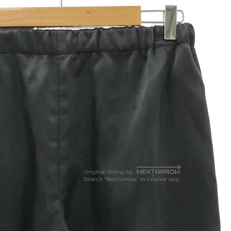 Comme des Garcons Comme des Garcons size S Retro Black Bow Tie Wide Leg Leis Size 22" - 3 Thumbnail