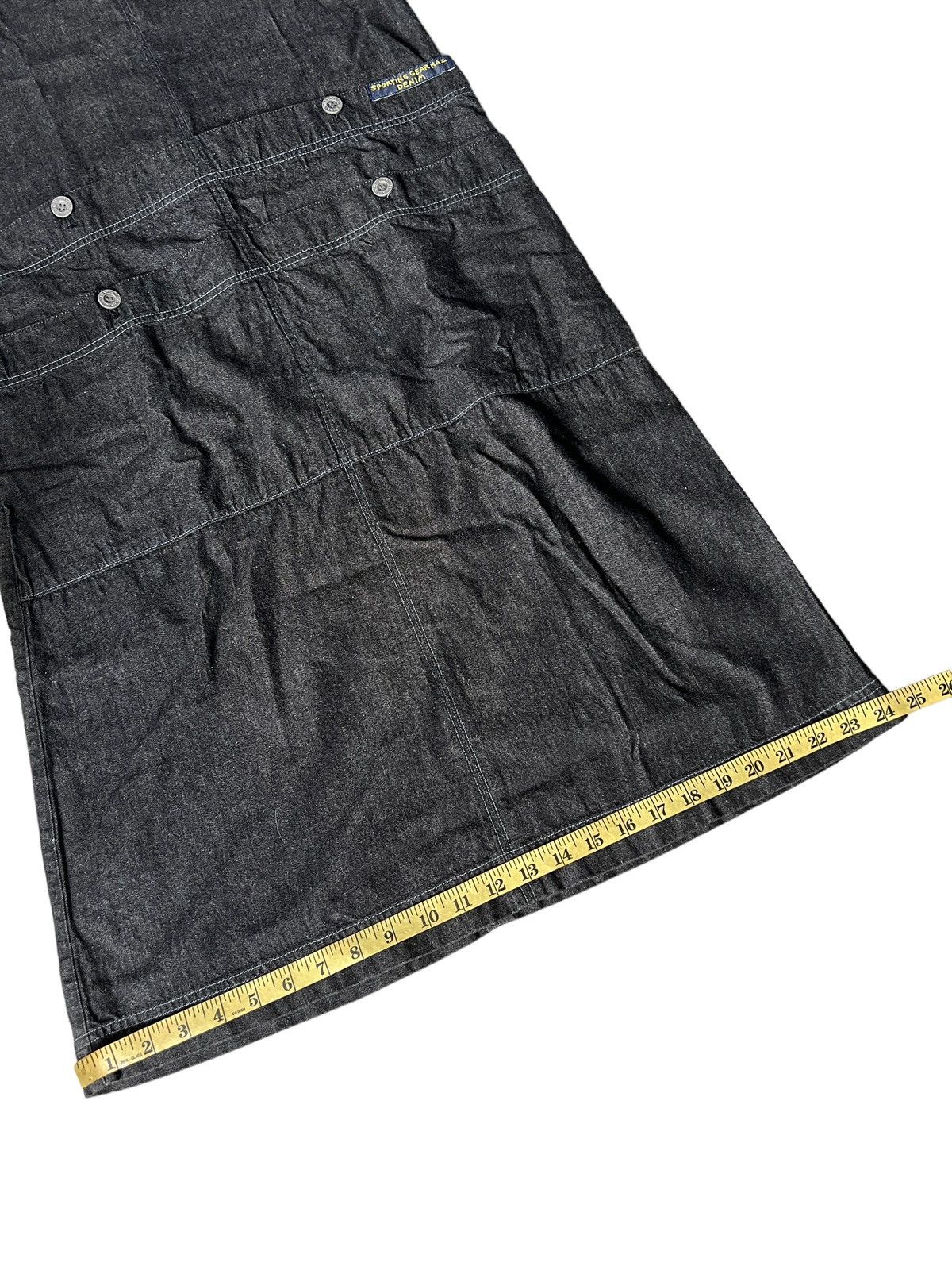 Hai Sporting Gear Vintage Hai Sporting Gear Denim Midi Dress Size M / US 6-8 / IT 42-44 - 15 Thumbnail