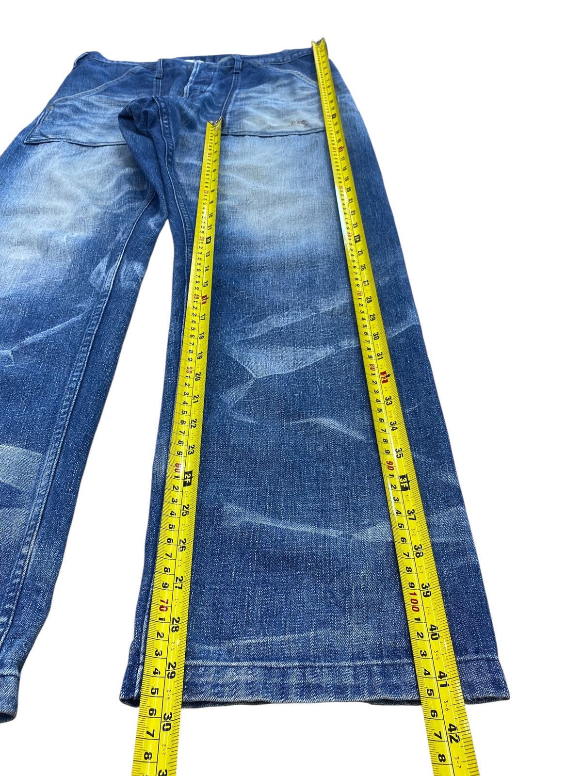 Big John Big John Brand Faded Blue Wash Style Loose Jeans Size US 34 / EU 50 - 9 Thumbnail