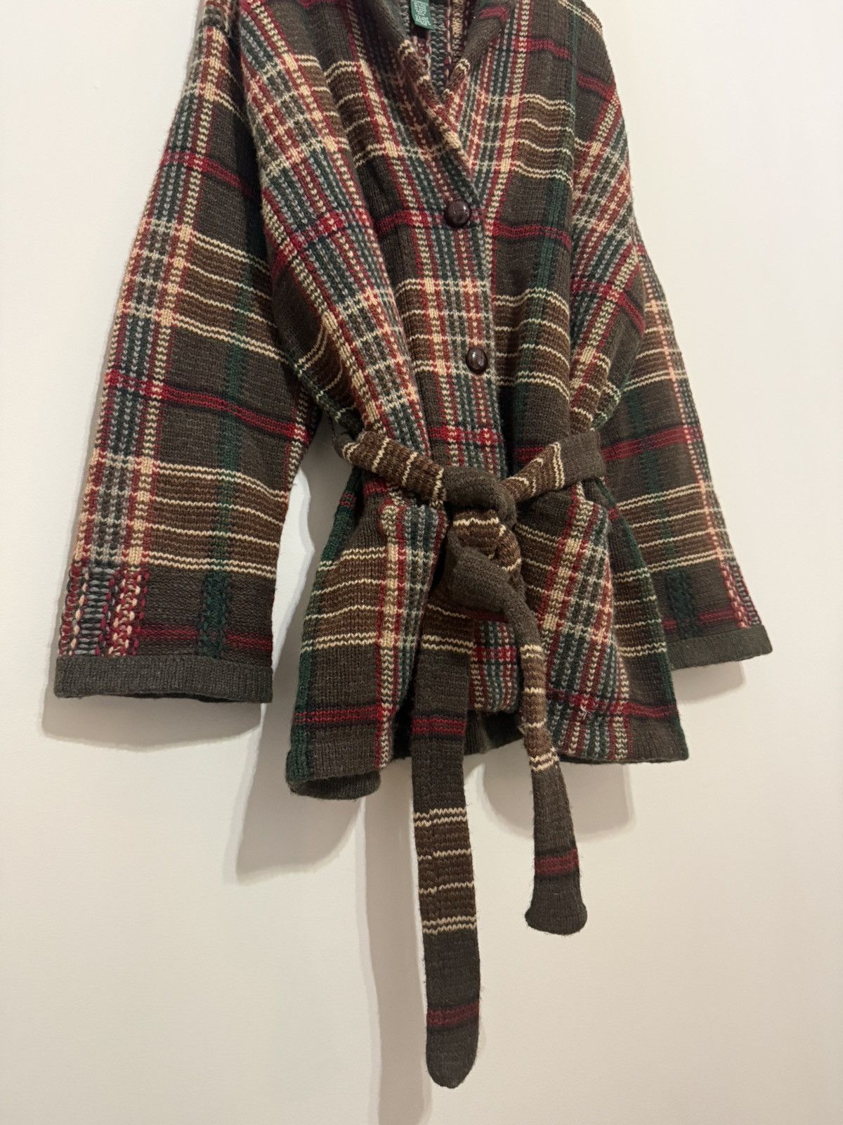 Ralph Lauren Vintage Lauren Ralph Lauren Lambswool Knit Cardigan Sweater Size US M / EU 48-50 / 2 - 5 Thumbnail