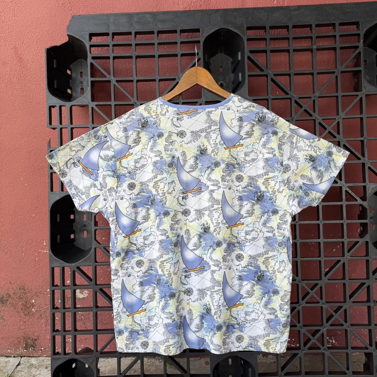 Dickies Workshirt Nurse Dickies Maps Ocean Sail Printed Size US M / EU 48-50 / 2 - 2 Thumbnail