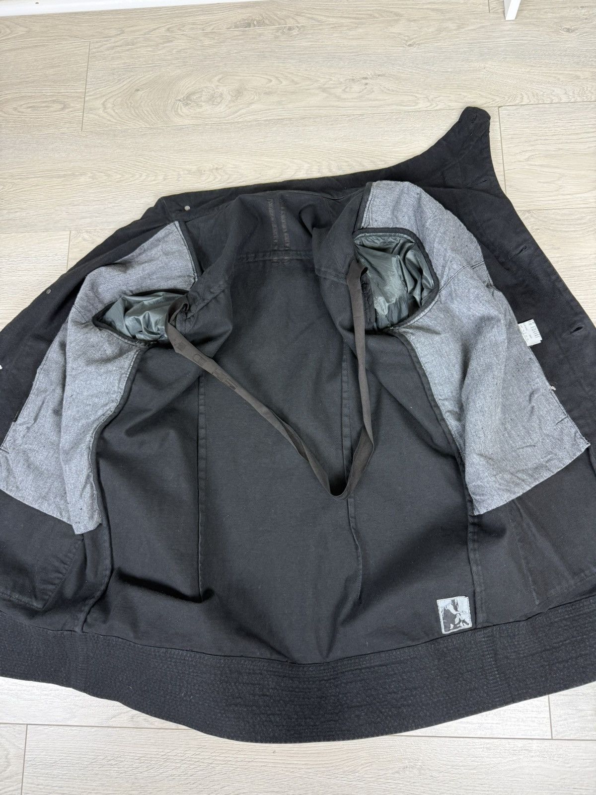 Rick Owens Drkshdw Rick Owens Drkshdw Garment Washed Cotton Prisoner Jacket Size US XL / EU 56 / 4 - 12 Thumbnail