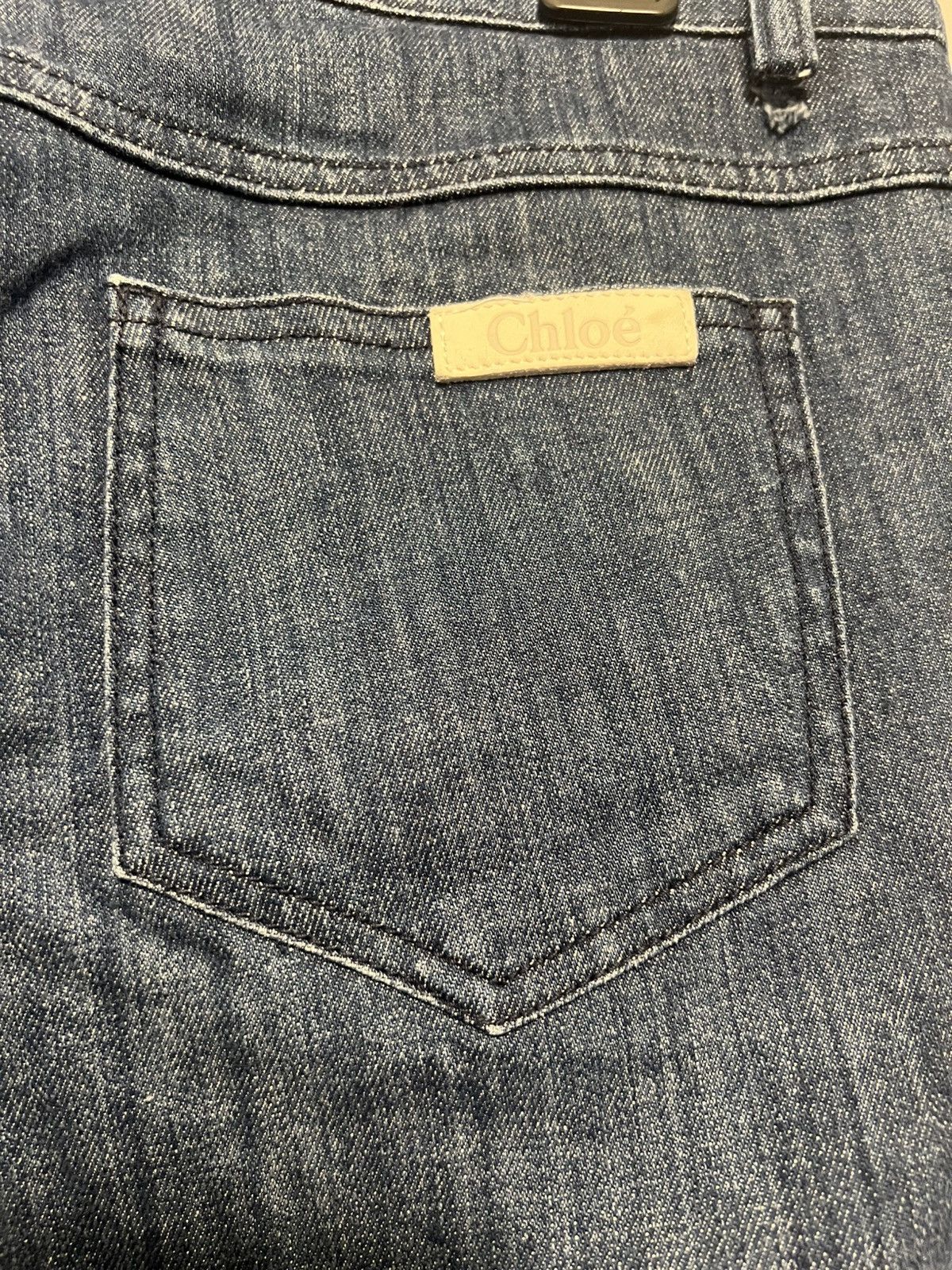 Chloe Authentic Chloe made in Italy blue jeans rare 40 Size 27" / US 4 / IT 40 - 5 Thumbnail