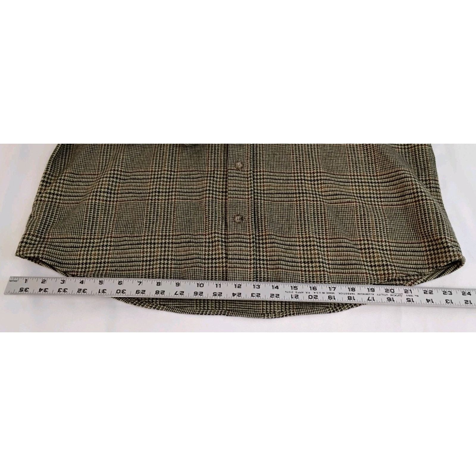 Other The J. Peterman Co. Lambswool Button Up Shirt Women L Brown Size L / US 10 / IT 46 - 12 Thumbnail
