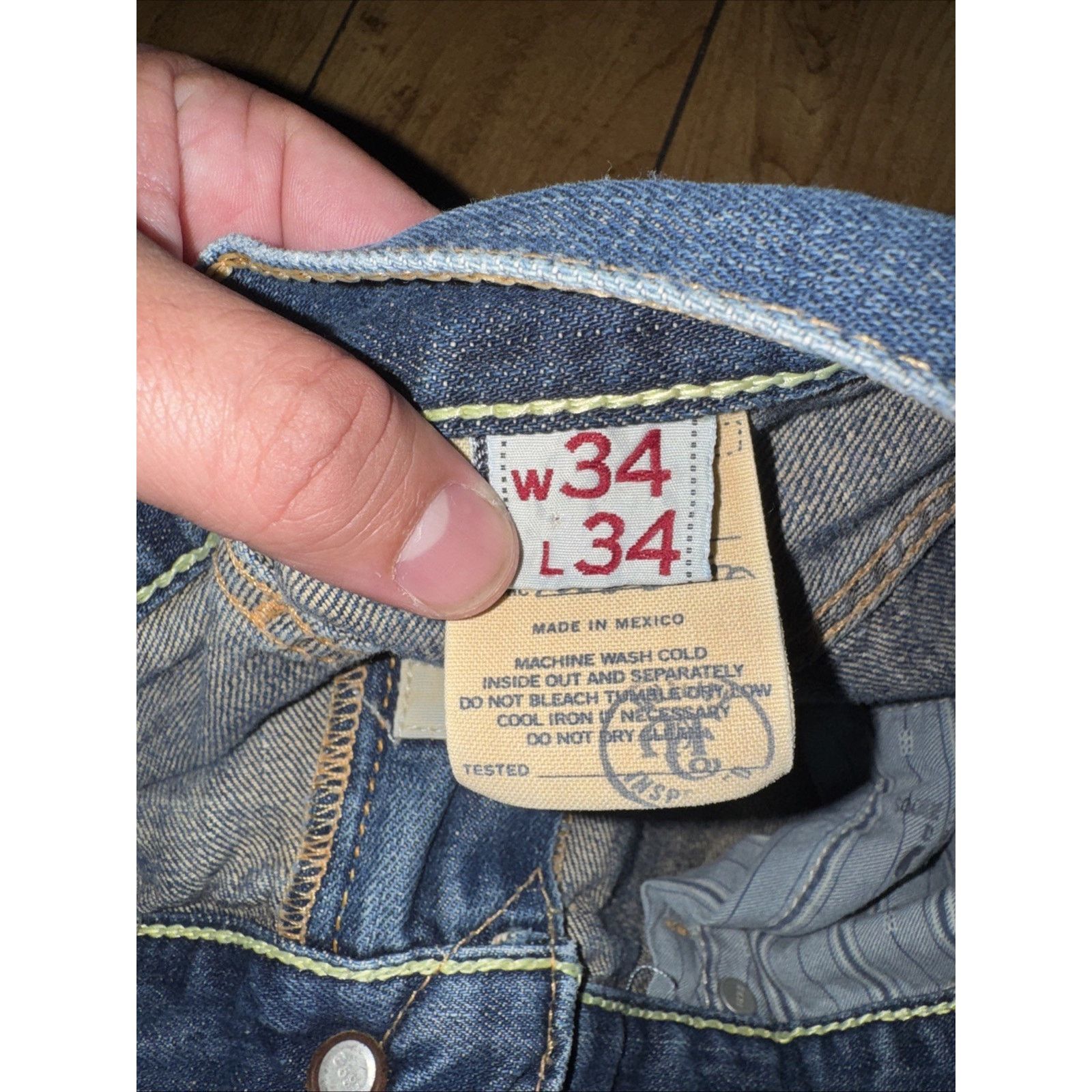 Abercrombie & Fitch × Vintage Vintage Abercrombie & Fitch Men’s Denim Jeans 34x34 Boot Cut Size US 34 / EU 50 - 7 Thumbnail