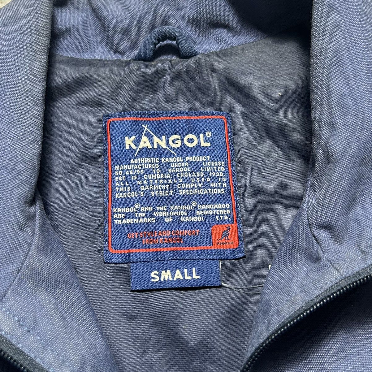 Kangol × Vintage Vintage Kangol Big Logo Jacket Size US L / EU 52-54 / 3 - 8 Thumbnail