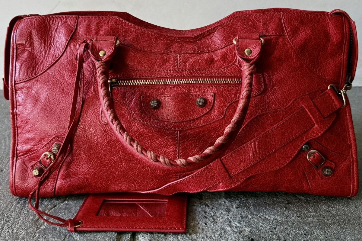 Balenciaga Balenciaga - 2000’s - Classic Motorcycle City - Lambskin Bag Size ONE SIZE - 5 Thumbnail