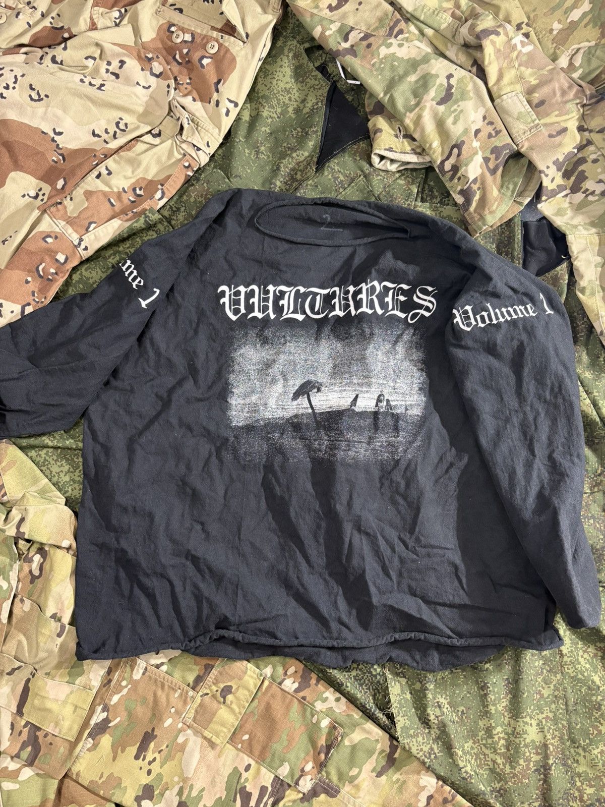Kanye West Vultures Long Sleeve | Grailed