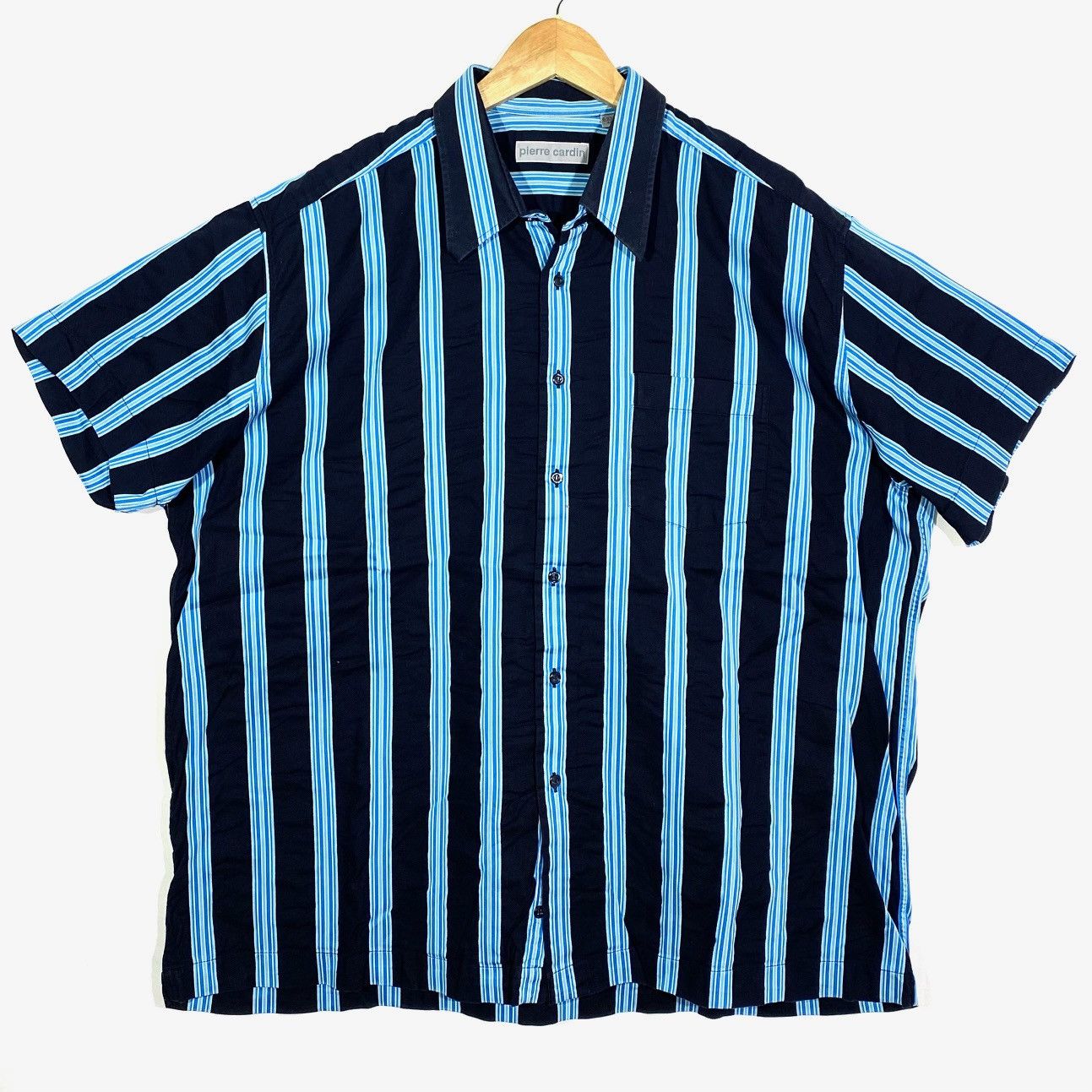 Pierre Cardin Chemise Rayures Vintage 90’s Pierre Cardin Size US XXL / EU 58 / 5 - 1 Thumbnail