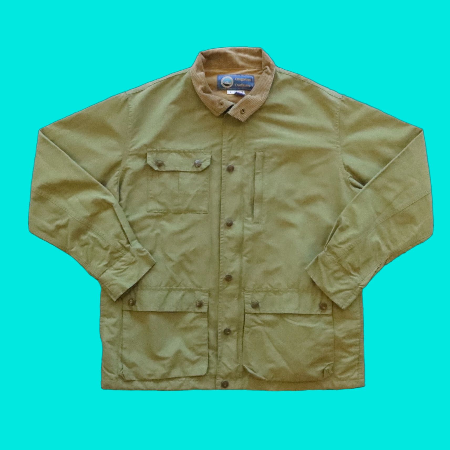 Vintage Oregonian Outfitters Jacket Men L Green Parka 60/40 Made in USA VTG Size US L / EU 52-54 / 3 - 1 Thumbnail