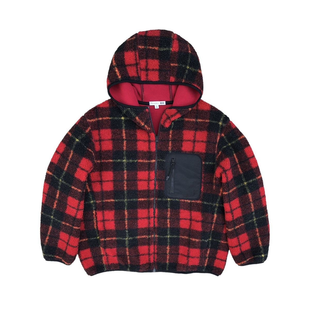 JW Anderson JW Anderson x Uniqlo Deep Pile Fleece Hoodie Jacket Size XL / US 12-14 / IT 48-50 - 2 Thumbnail