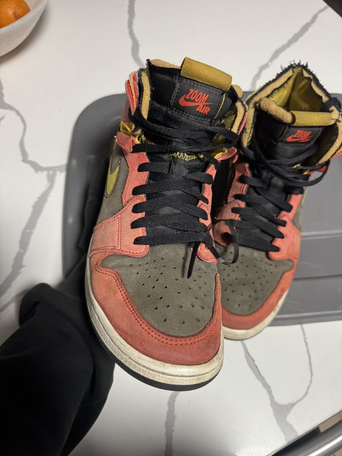 Jordan Brand Jordan 1 High Zoom CMFT Chile Red Size US 9.5 / EU 42-43 - 8 Thumbnail