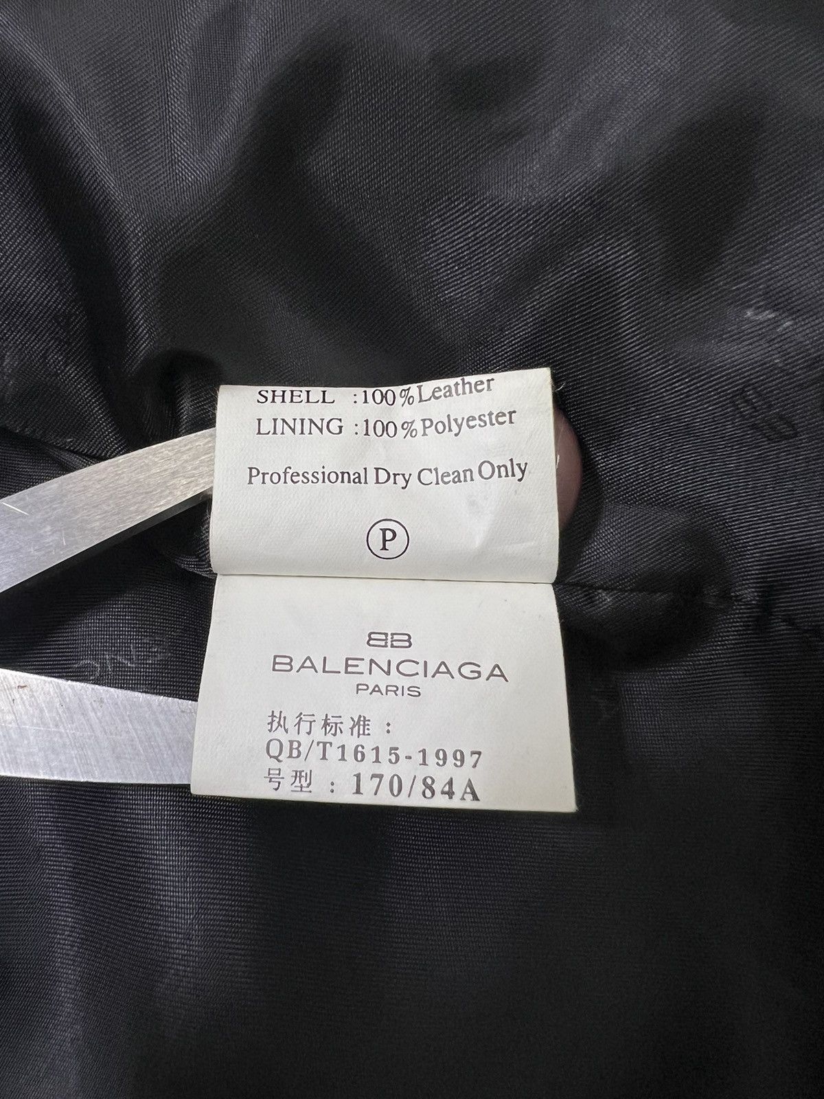 Balenciaga Balenciaga - Vintage - 1997 - Button Up Leather Coat Size US L / EU 52-54 / 3 - 22 Thumbnail