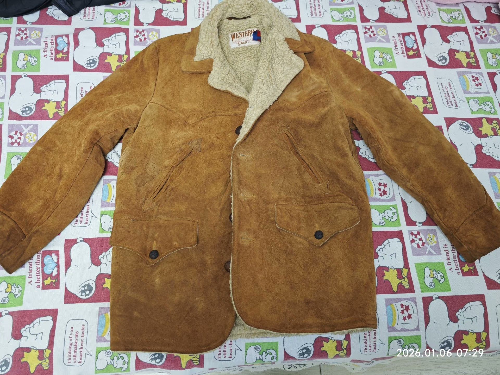 Schott Schott Western Farmer's Coat 36 Size US S / EU 44-46 / 1 - 1 Thumbnail