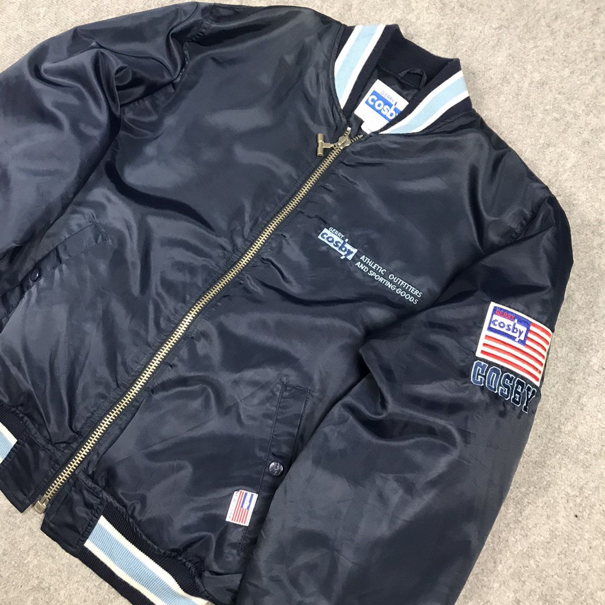 Japanese Brand VINTAGE COSBY NEW YORK EMBROIDERY JACKET Size US L / EU 52-54 / 3 - 5 Thumbnail