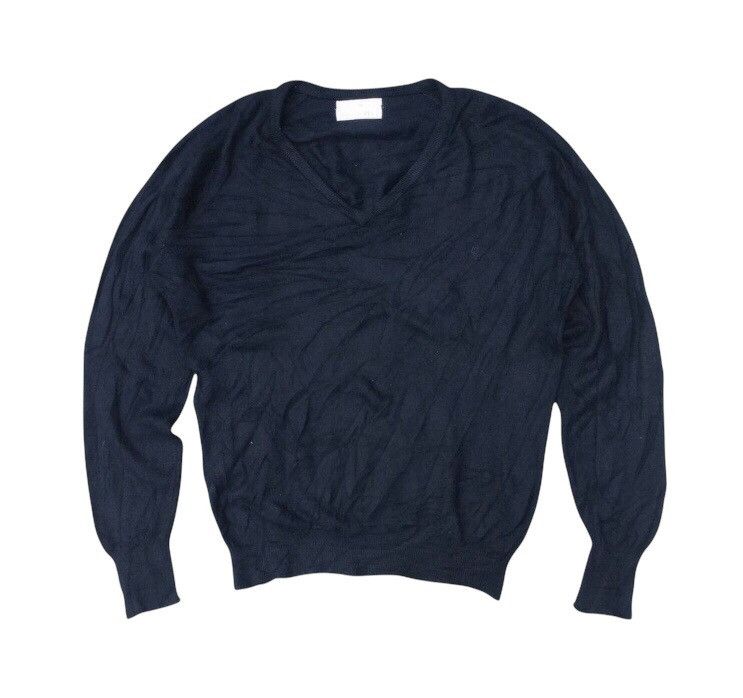 Christian Dior Monsieur × Dior Vintage Christian Dior Navy Knitwear Size US M / EU 48-50 / 2 - 1 Thumbnail